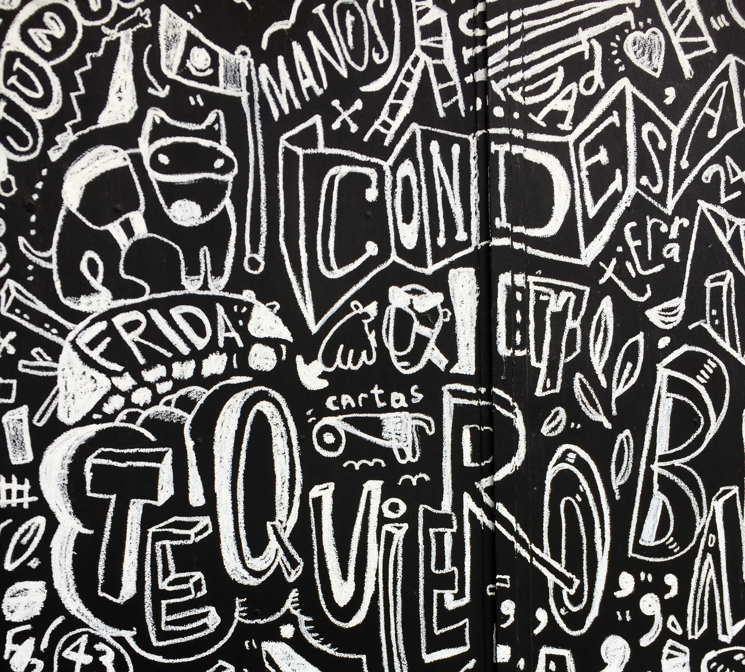 DETAIL OF MEXICO CITY CAFE / HUNGRY BEASTS