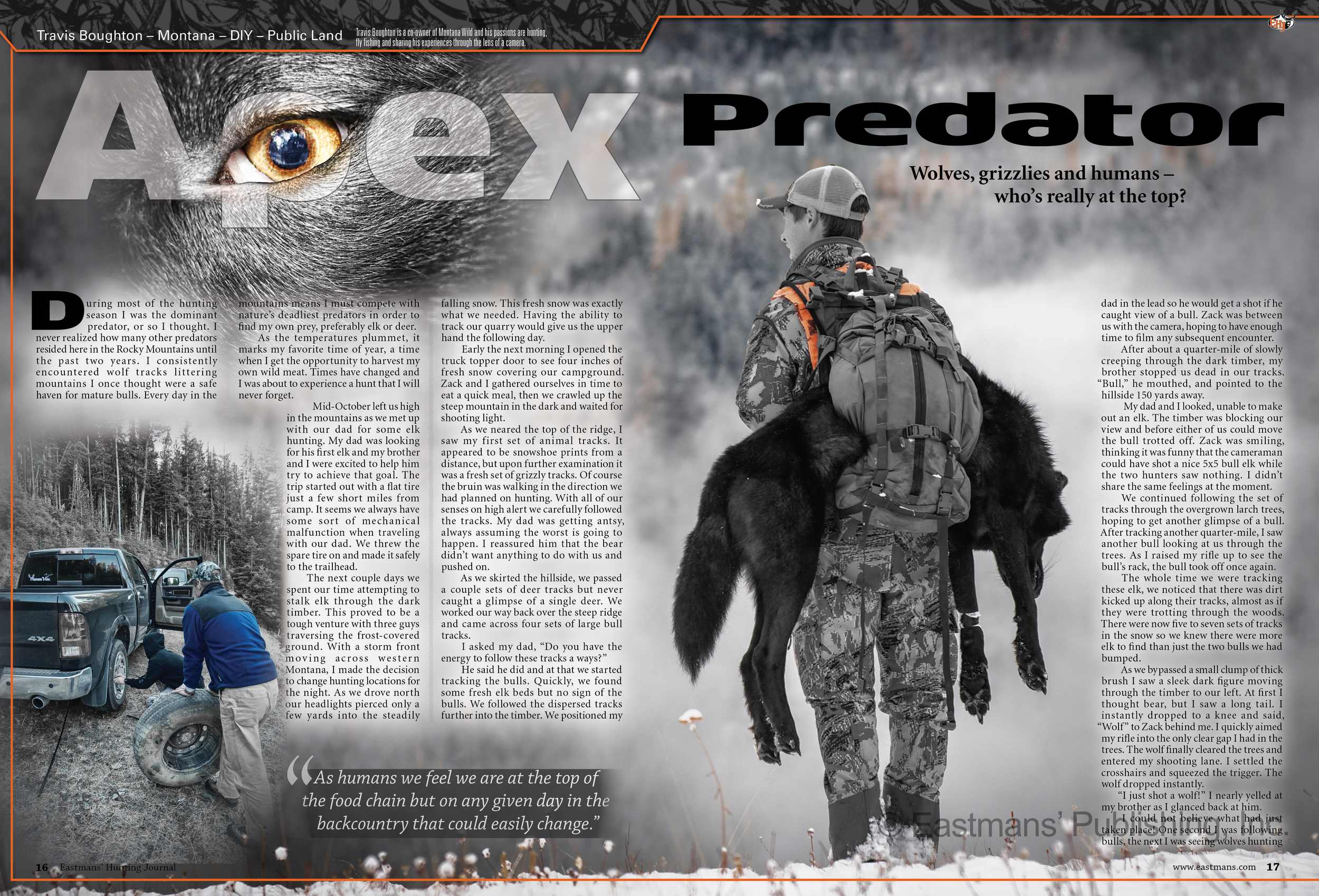 Apex Predator - © Eastmans' Publishing, Inc.
