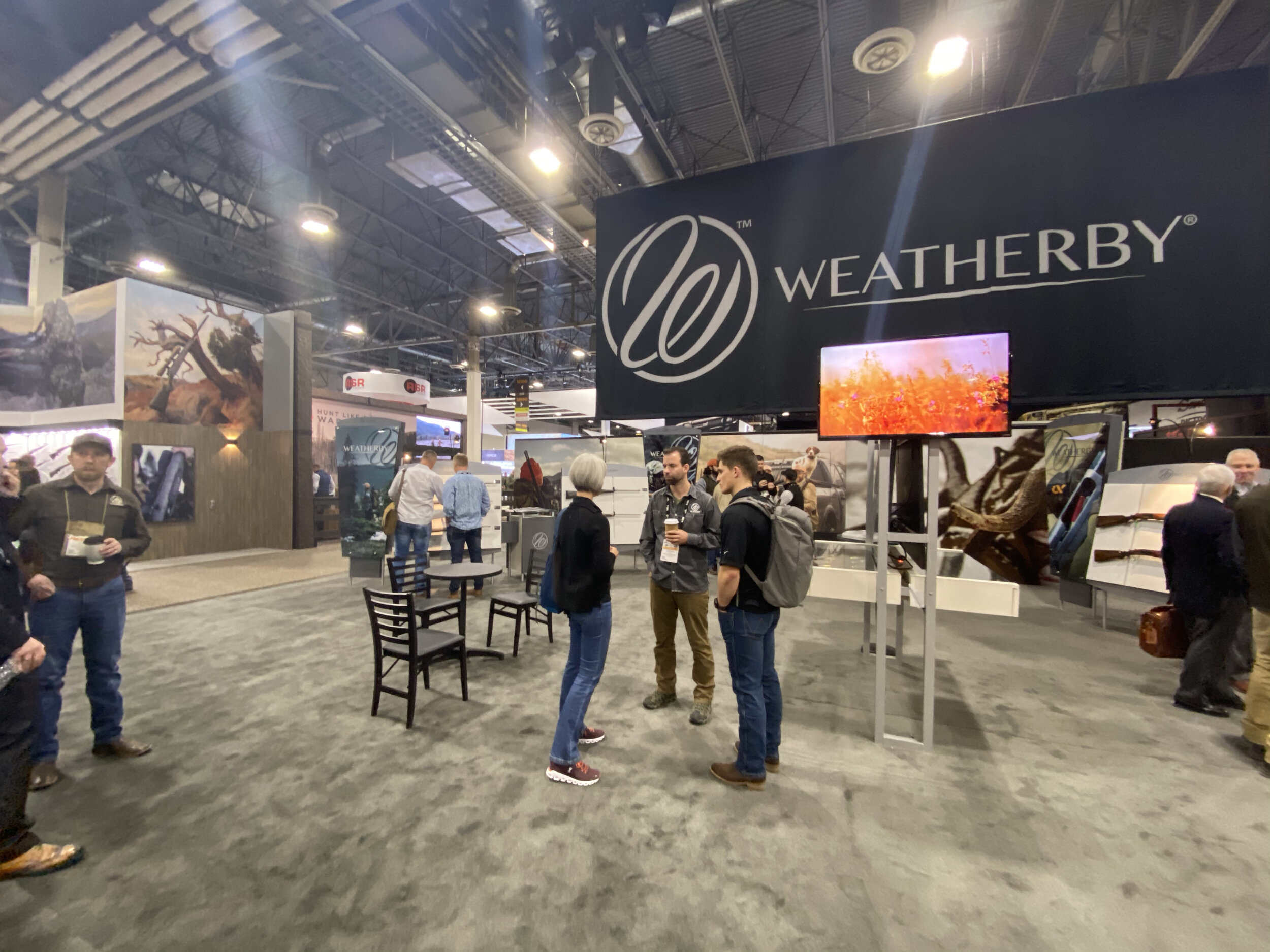 Weatherby Shot Show Booth Sign - © Weatherby, Inc.