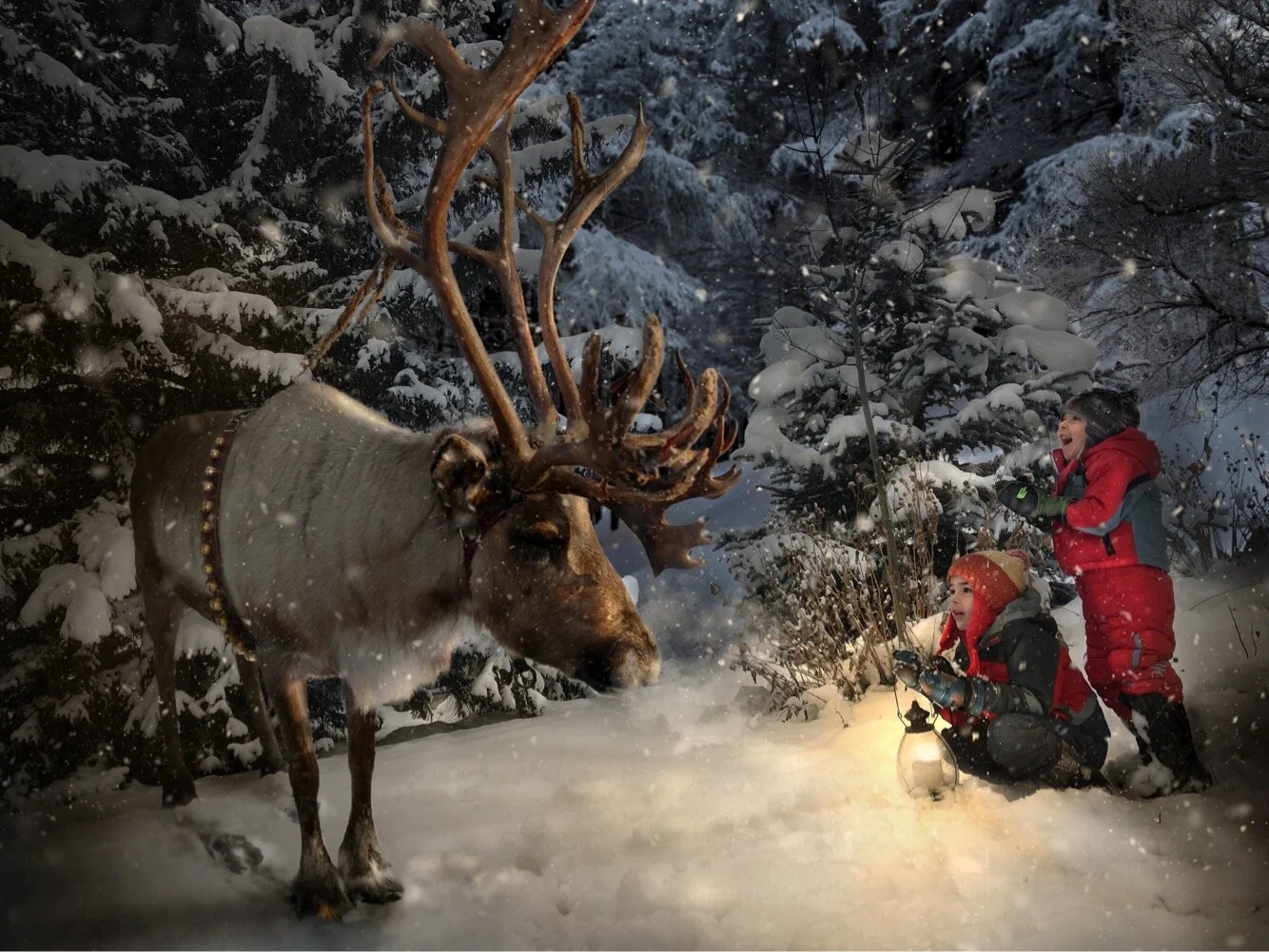 Christmas Card Photomanipulation