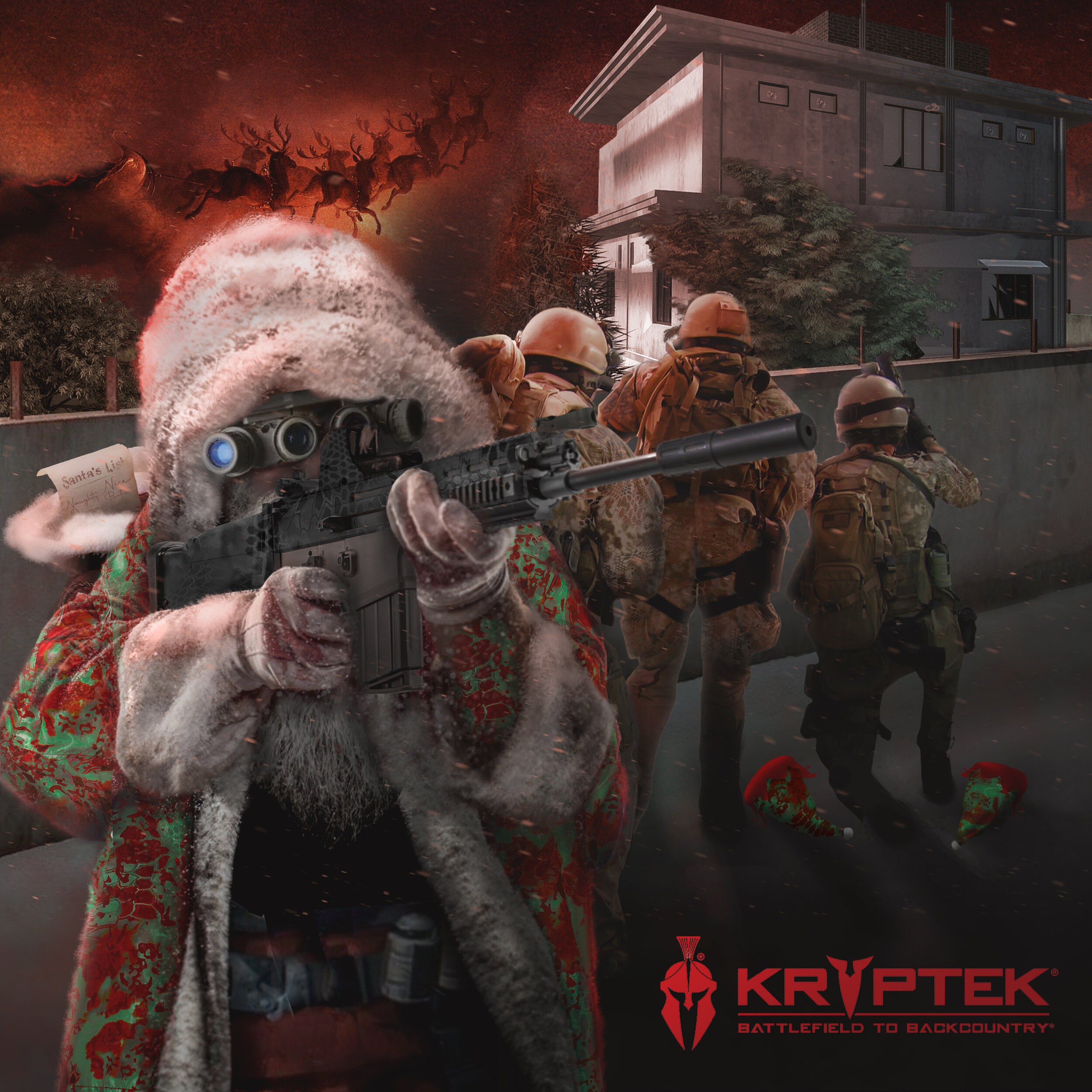 Christmas Social Media Post for Krytpek®