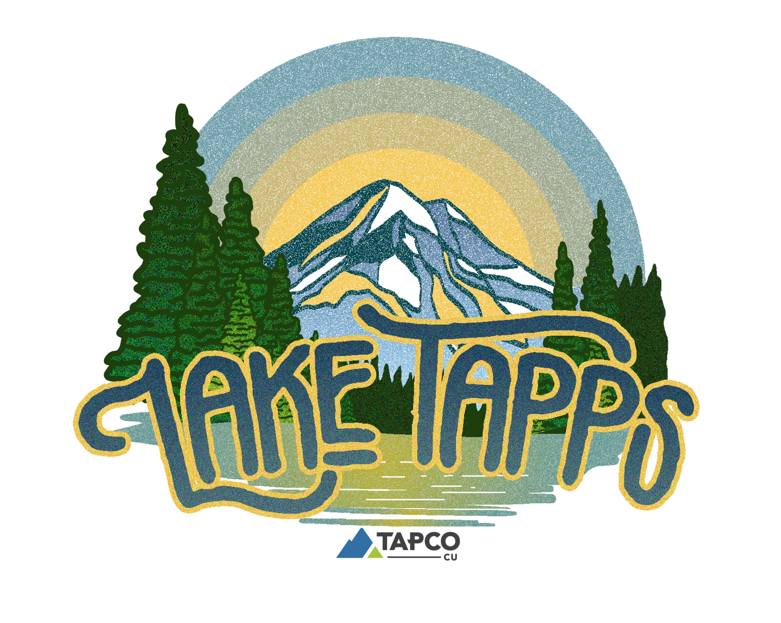 Tapco Lake Tapps Sticker Design