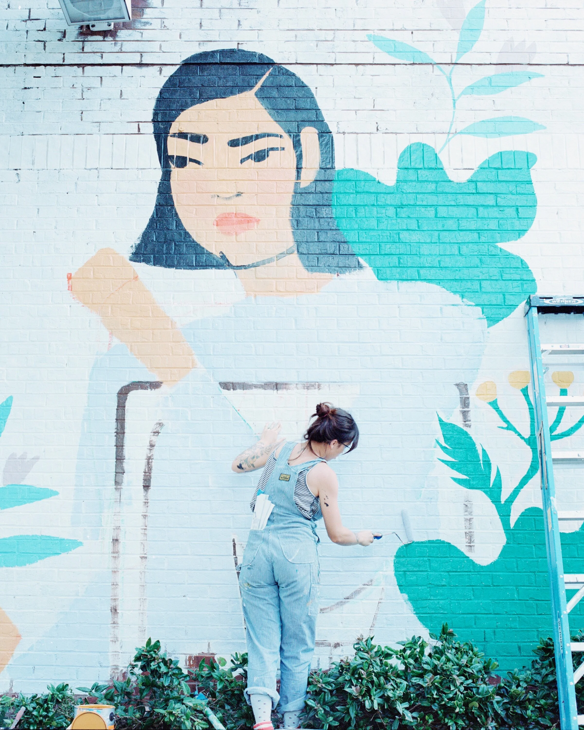  Here to Stay, Buford Highway, Atlanta, Georgia August 2017 (progress shot) 