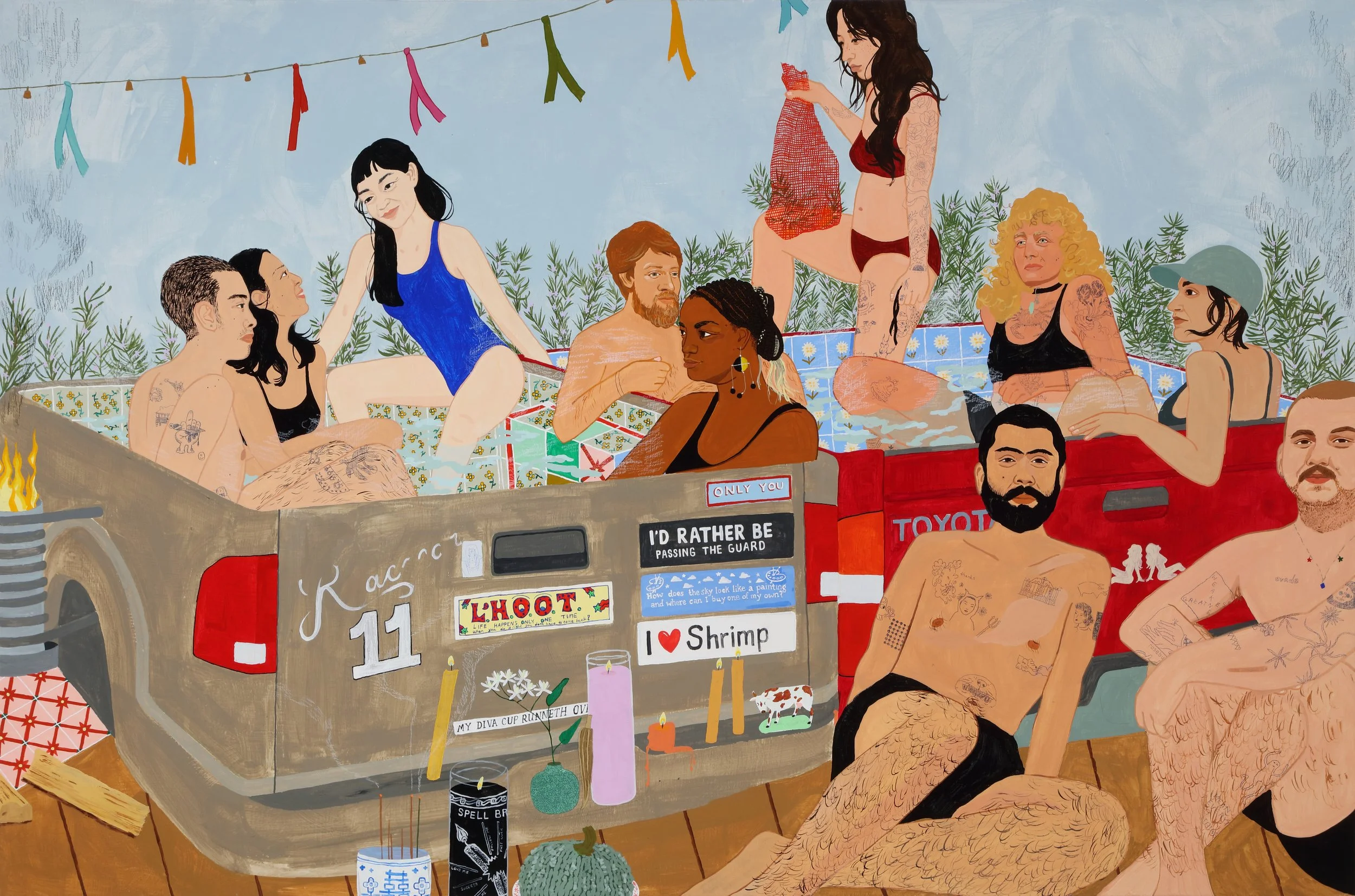   Making new alterations to the old calendar, bringing back the holidays that demand rest from our laboroing, holidays for pleasure, holidays for praising the wind and the bees, for partaking in all of the ways that we are earthbound (we love our bre