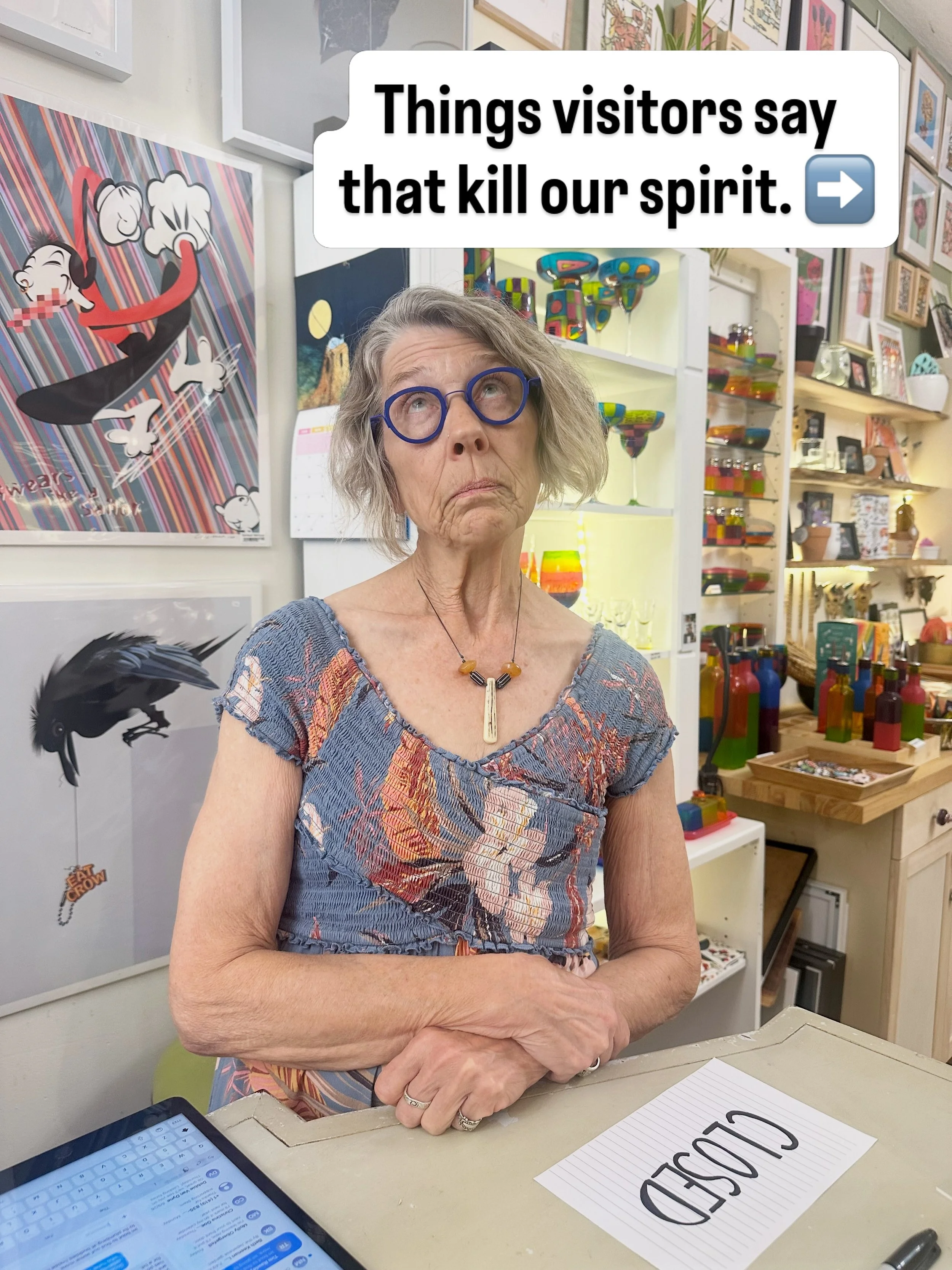 We love all of you, but sometimes the things people say kills our spirit.