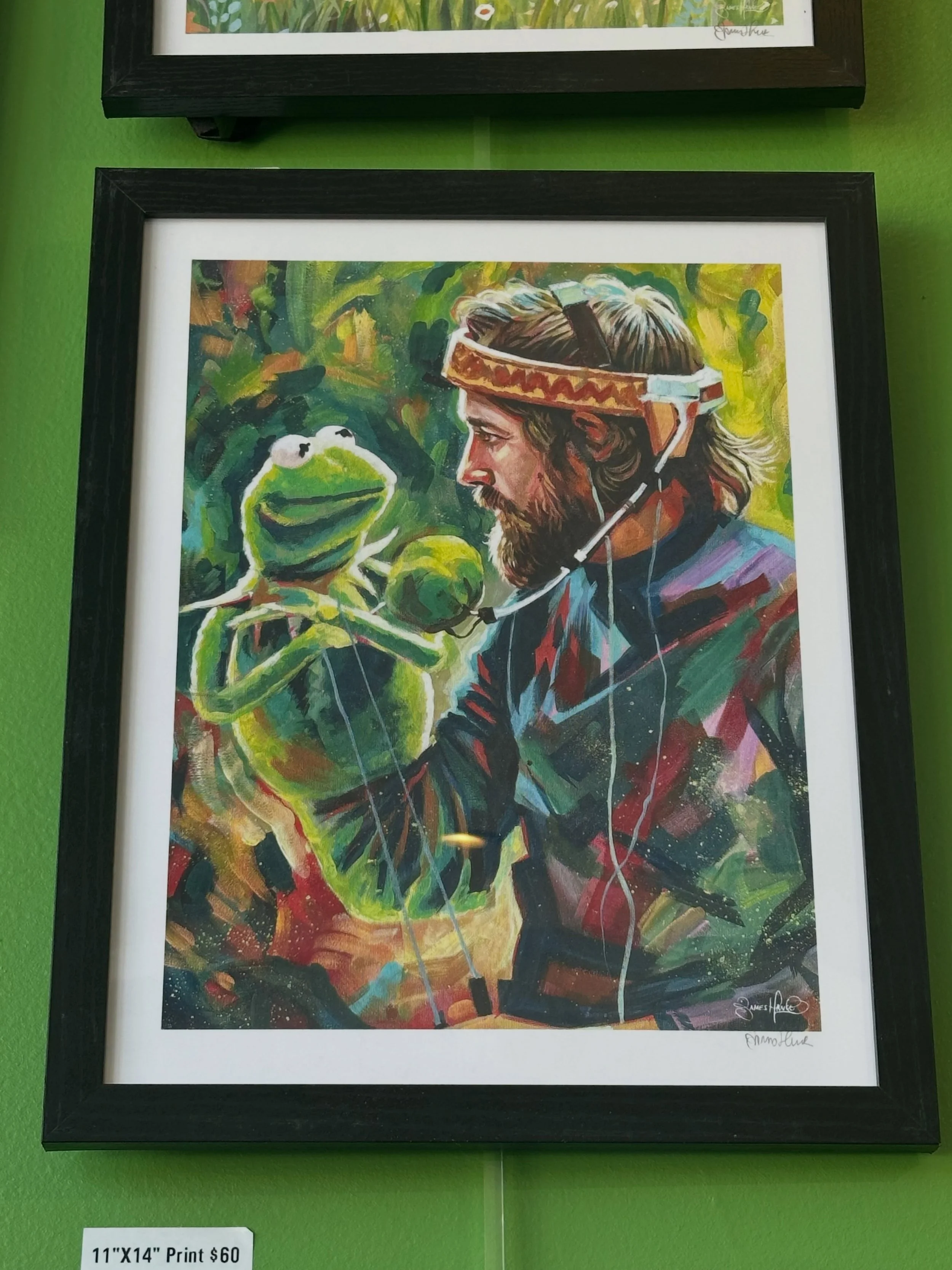 You have until August 31st to checkout artwork by @jimjeroo on the walls of @naturesoasislakewood.  James is an amazing painter that gives so much joy through his artwork, so if you haven&rsquo;t seen it in person, it is worth the trip!