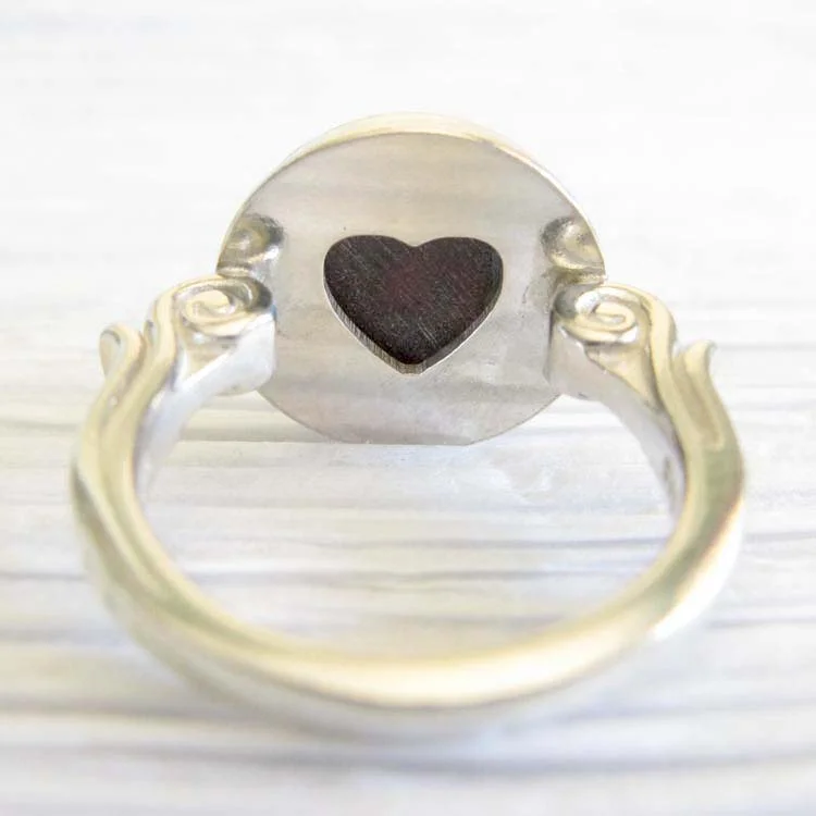 pet ashes ring