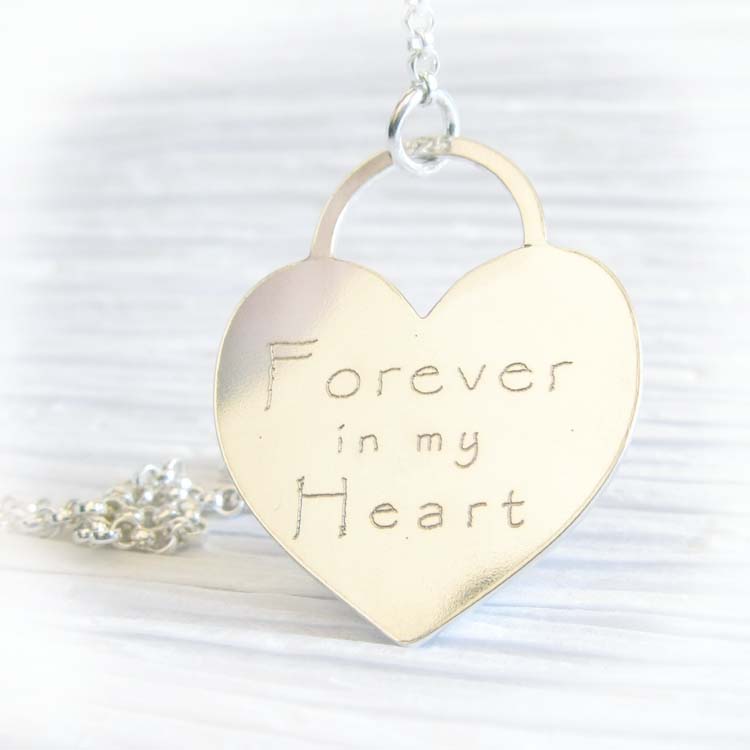 Soul ~ Glass cremation jewelry heart lariat necklace sterling silver (1).jpg