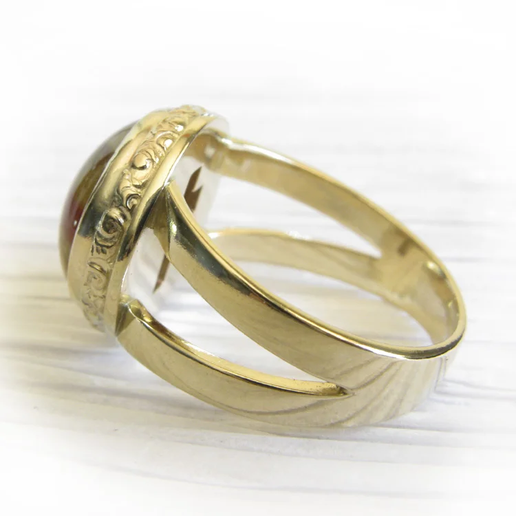 14k gold Miracle glass cremation ashes ring 3.jpg