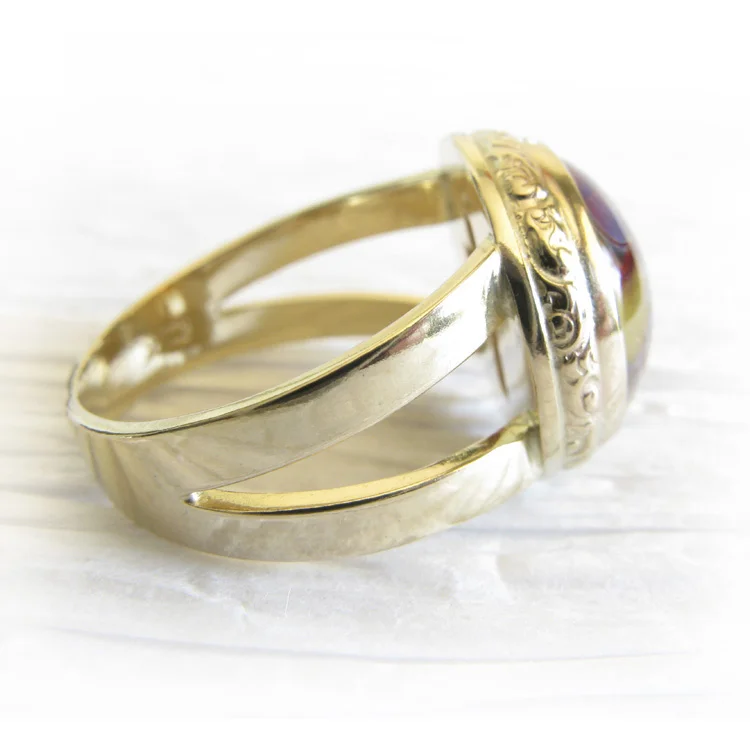 14k gold Miracle glass cremation ashes ring 5.jpg