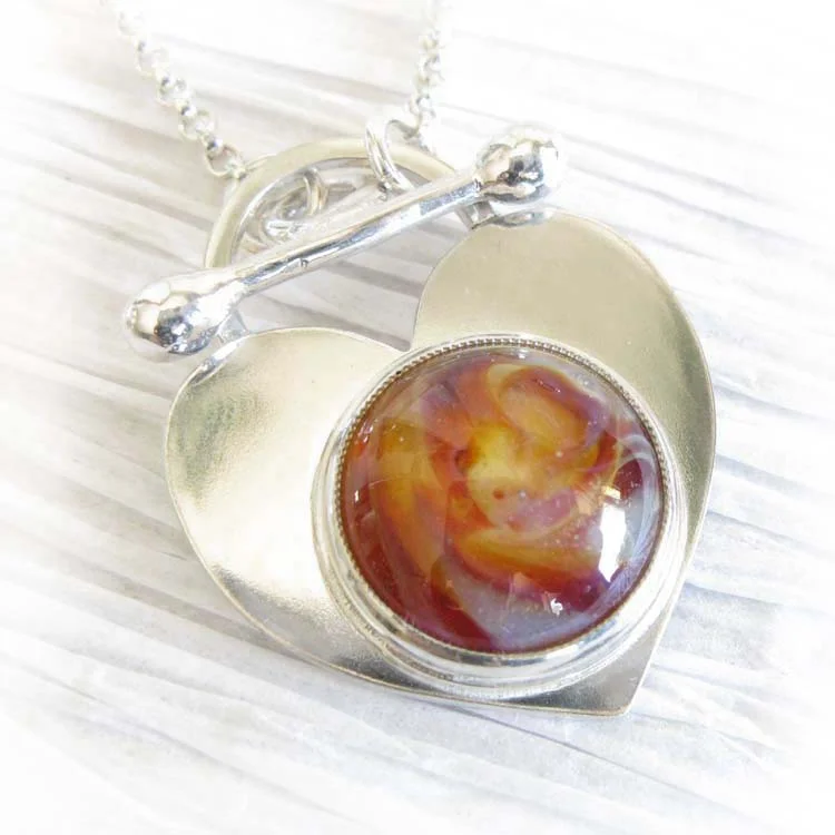 Handcrafted Glass Cremation Jewelry Ash Keepsakes Locked In