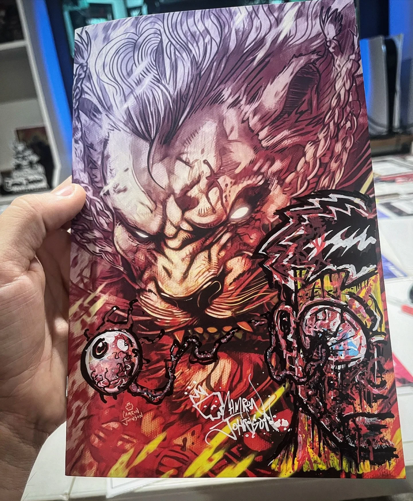 👁️ Ouch ✍️ 

Shipping out all packages from the NYCC AFTERBURN whatnot show! 🍻 

#battlebeast #invincible #streetsharks #venom @imagecomics @skyboundent @idwpublishing