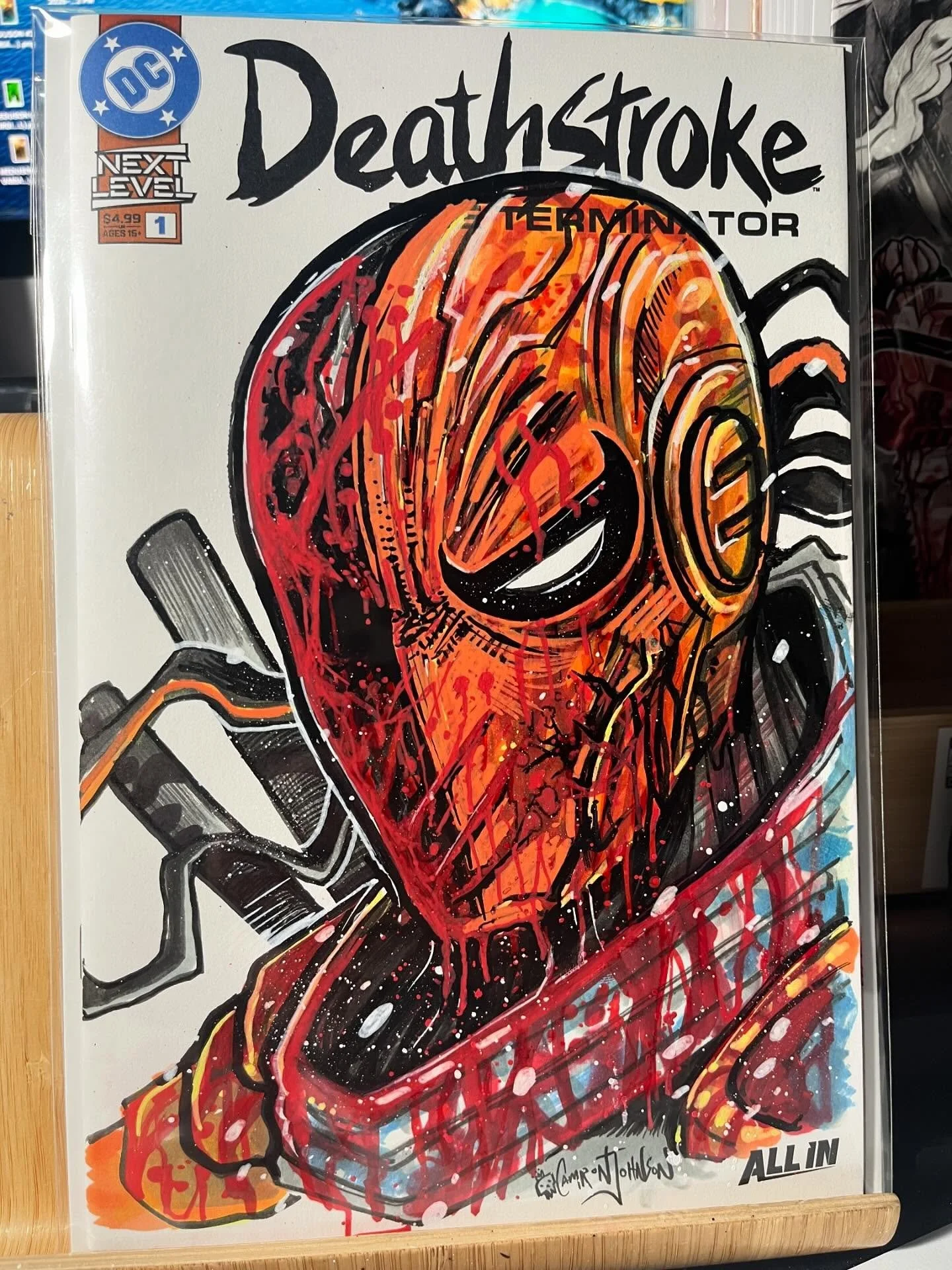 Just a few of the new sketch covers up for grabs THIS WEEK on whatnot! Bookmark my shows via link in bio and see you there!! Sketch covers will be loaded for pre-bids, and sigs + remarks will be offered on NEW drops!!! 

#comics #comicbooks #sketch #