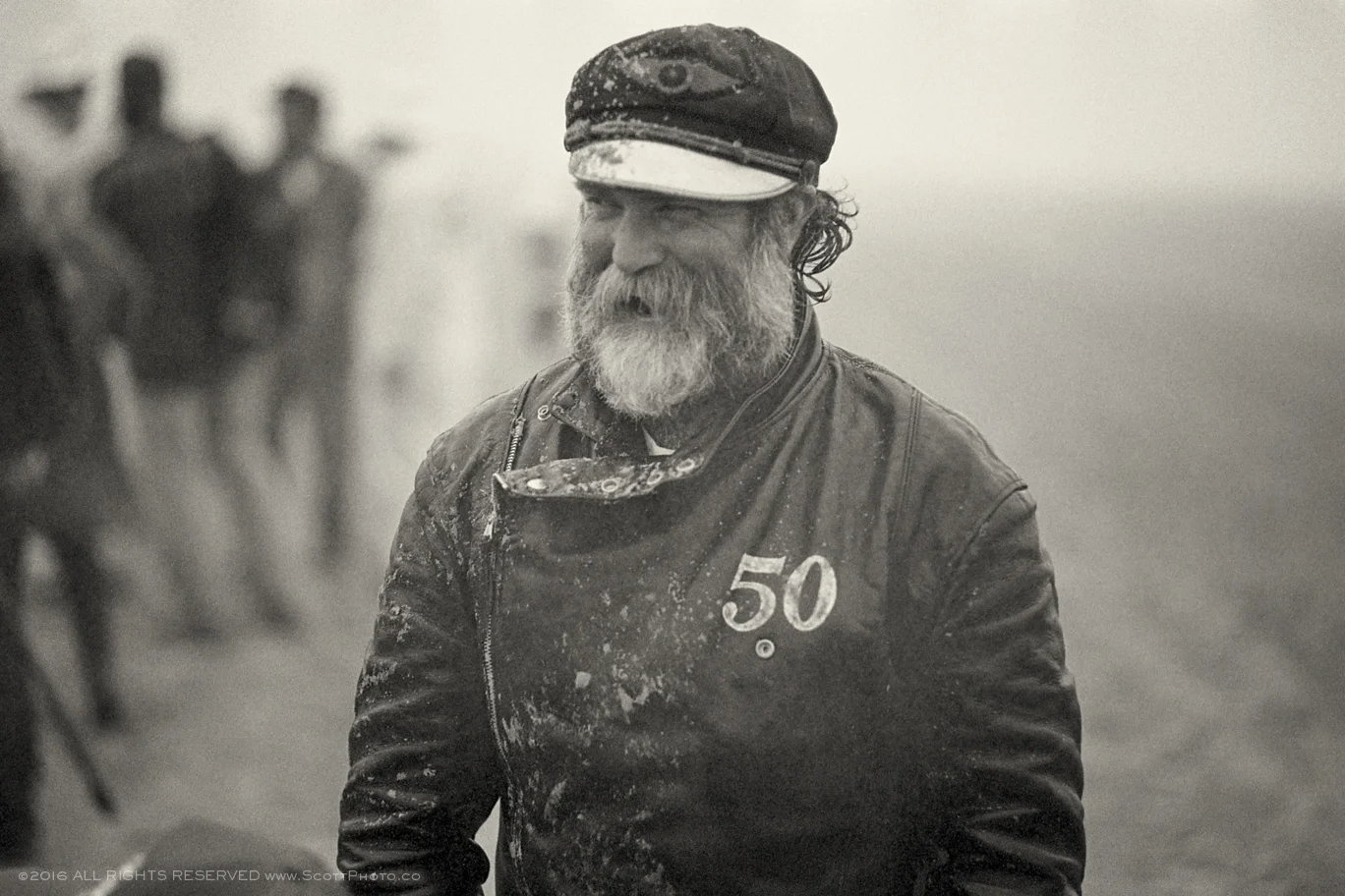 One of original gentlemen and founders of The Race of Gentlemen Mr. Mel Stultz near the end of the day Saturday.