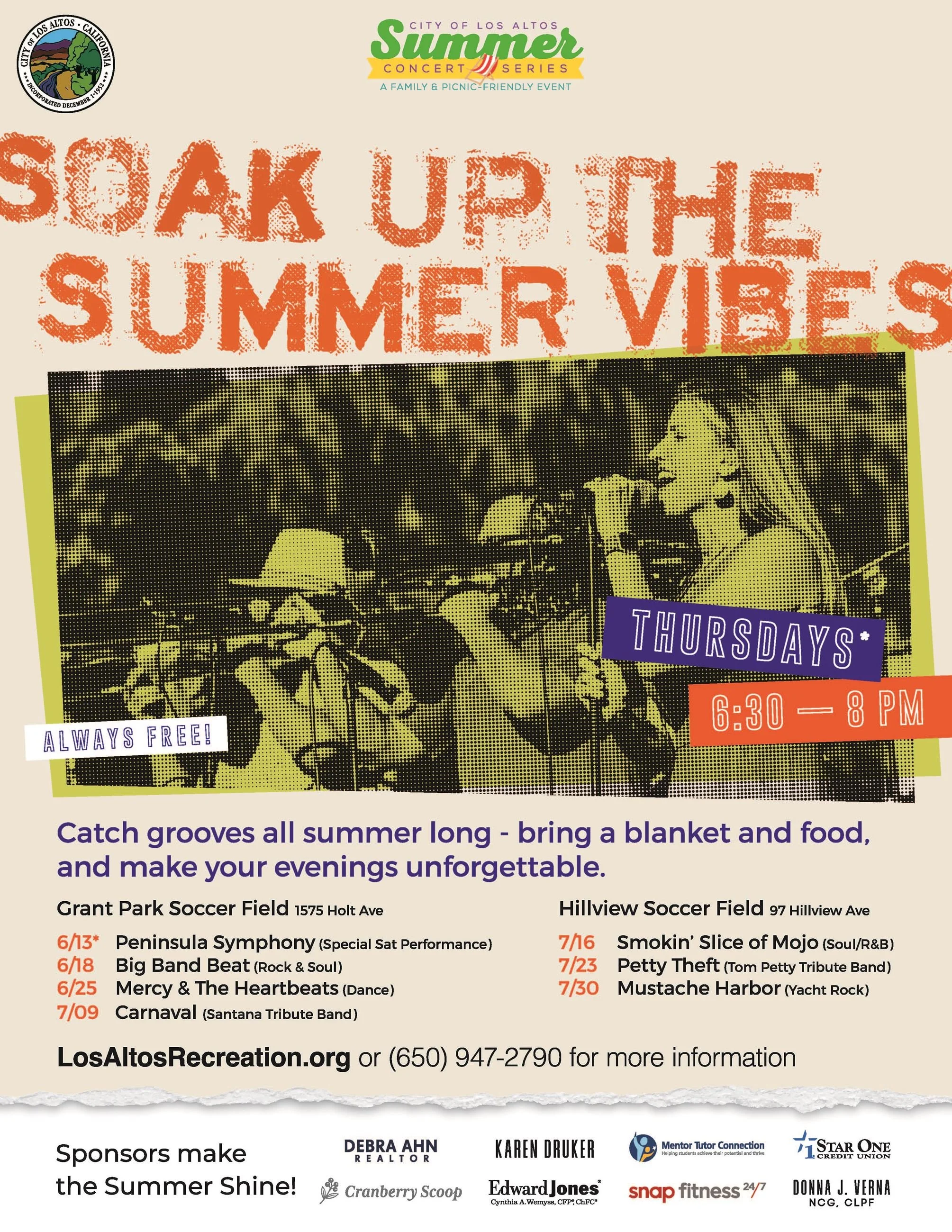 Los Altos Summer Concert Series