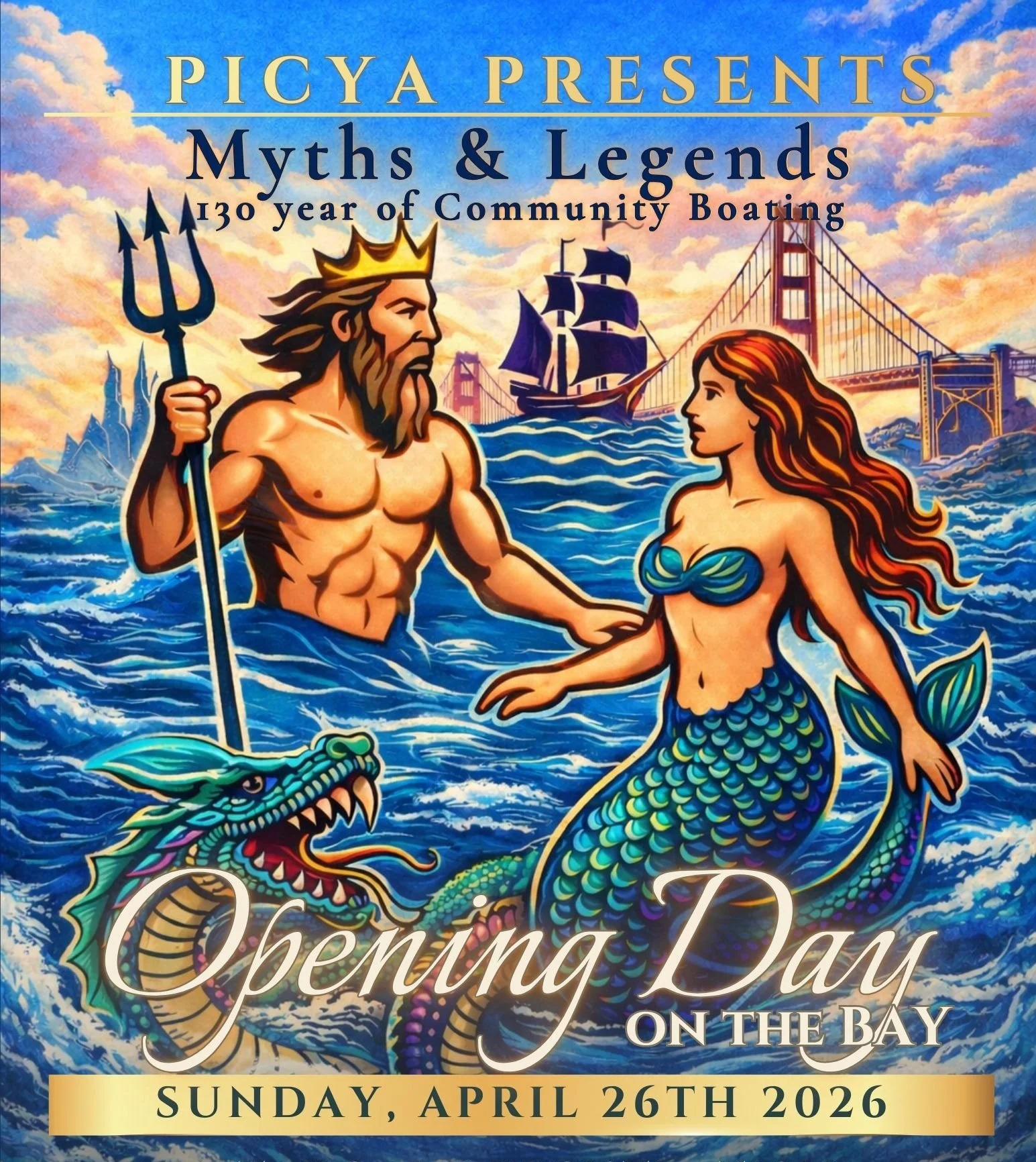 Pacific Inter-Club Yacht Association Opening Day on the Bay