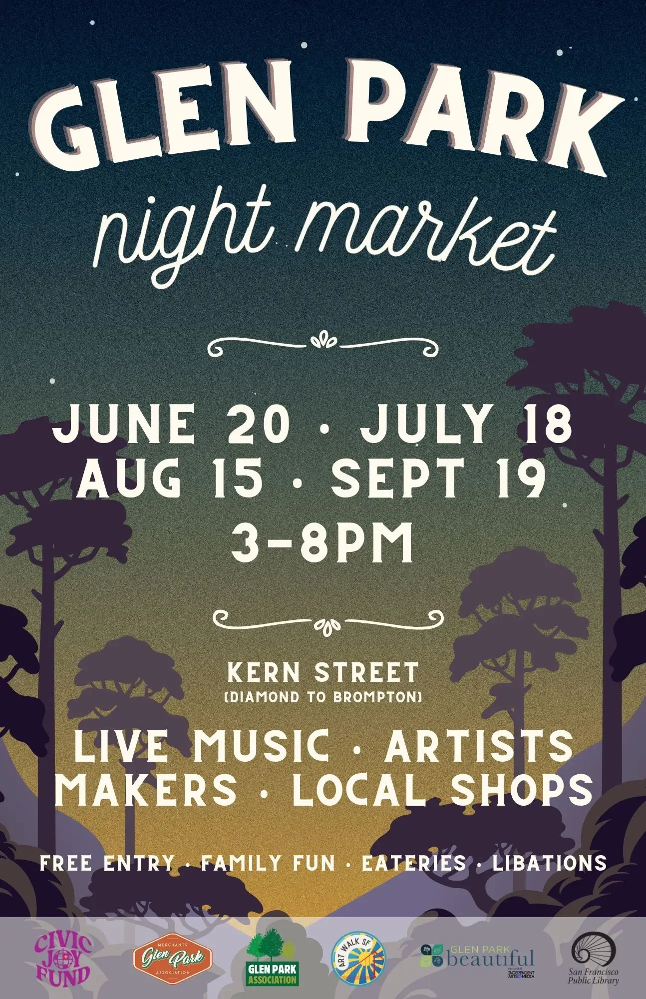 Glen Park Night Markets