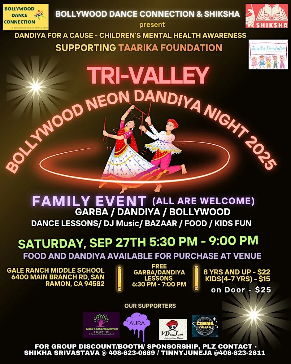 San Ramon: Tri-Valley Bollywood Neon Dandiya Night