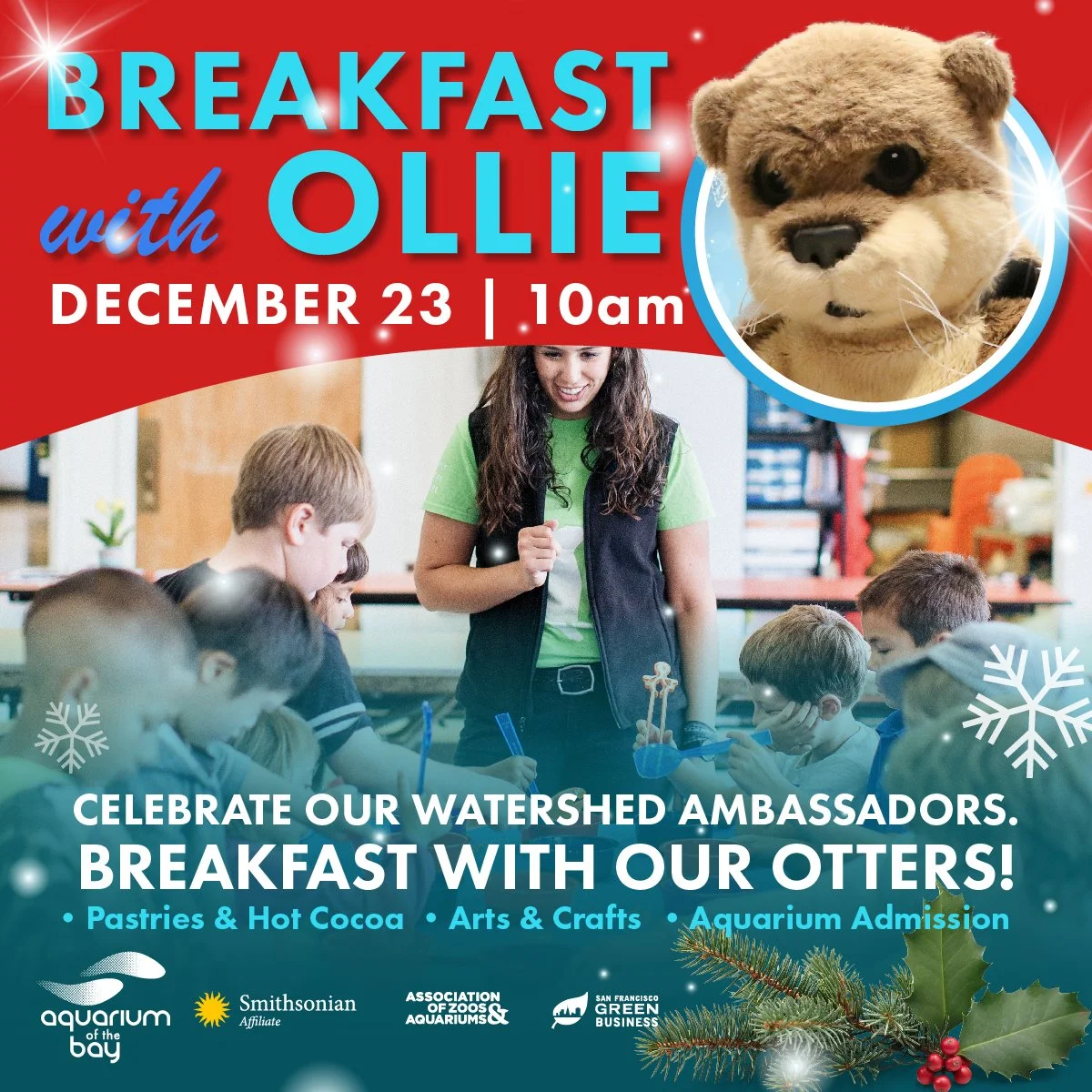 Breakfast with Santa Ollie
