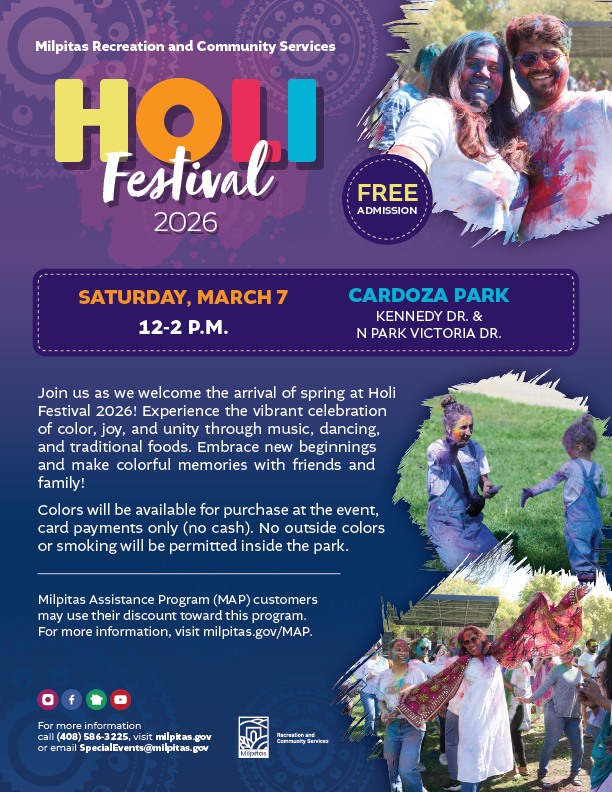 Milpitas: Biggest Holi - Festival of Colors