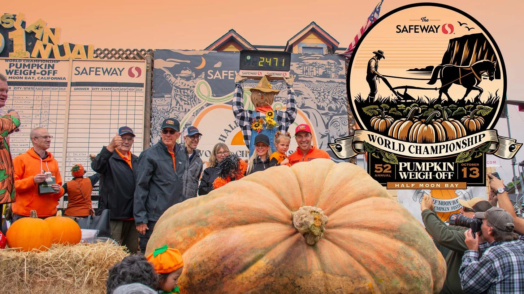 HALF MOON BAY: World Championship Pumpkin Weigh-Off