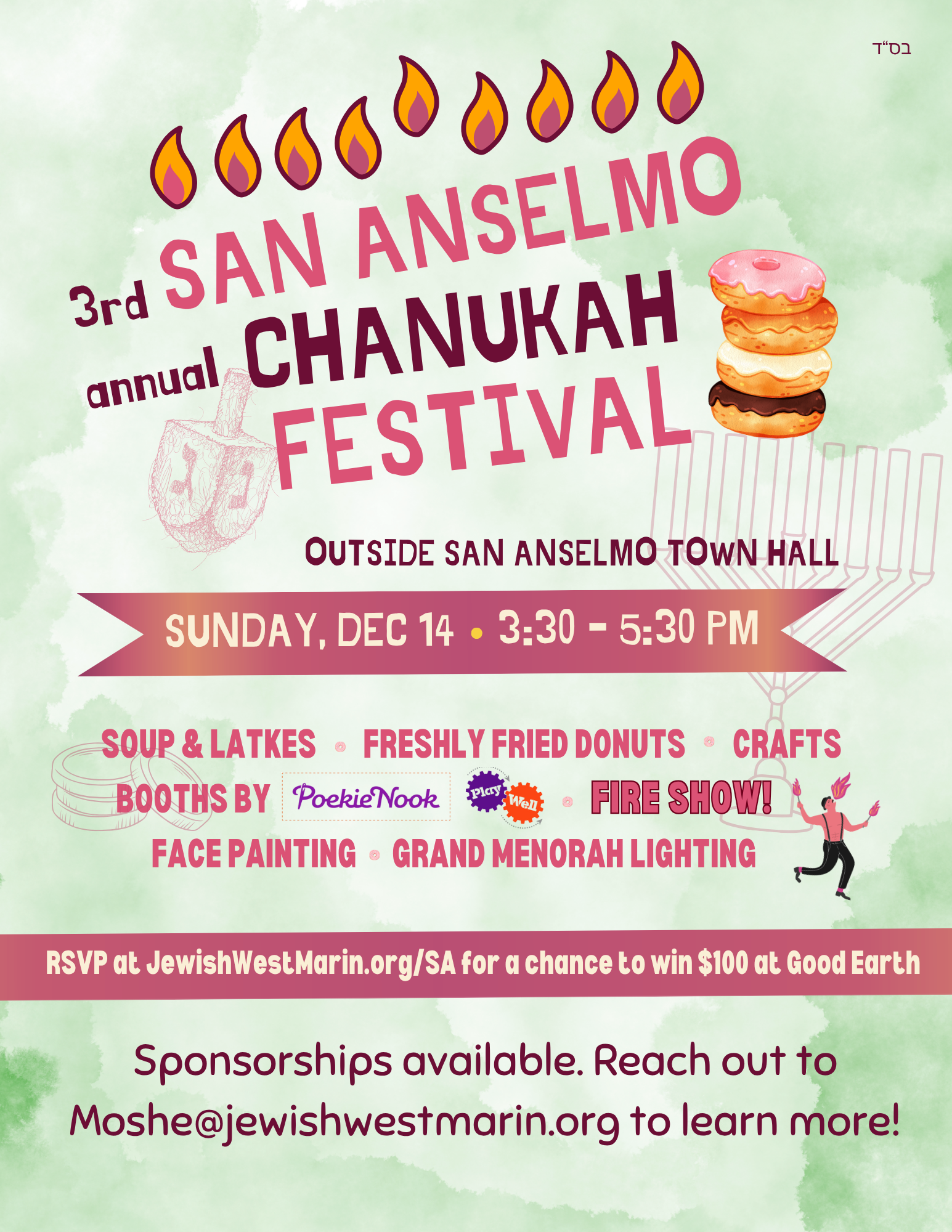 San Anselmo Chanukah Celebration