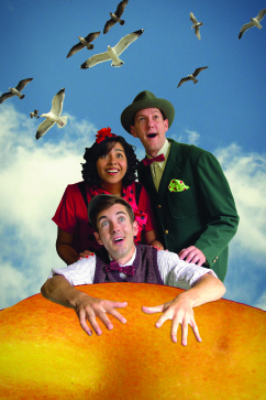 Actors Derek Collard, Betsy Picart and Jack Sale. Photo by Melissa Nigro.