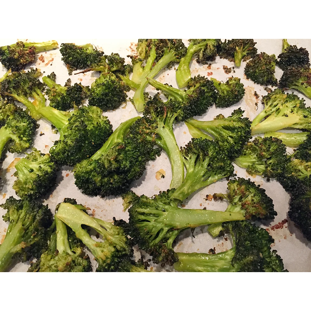 My Childhood Memories of Vegetables + Roasted Broccoli Recipe