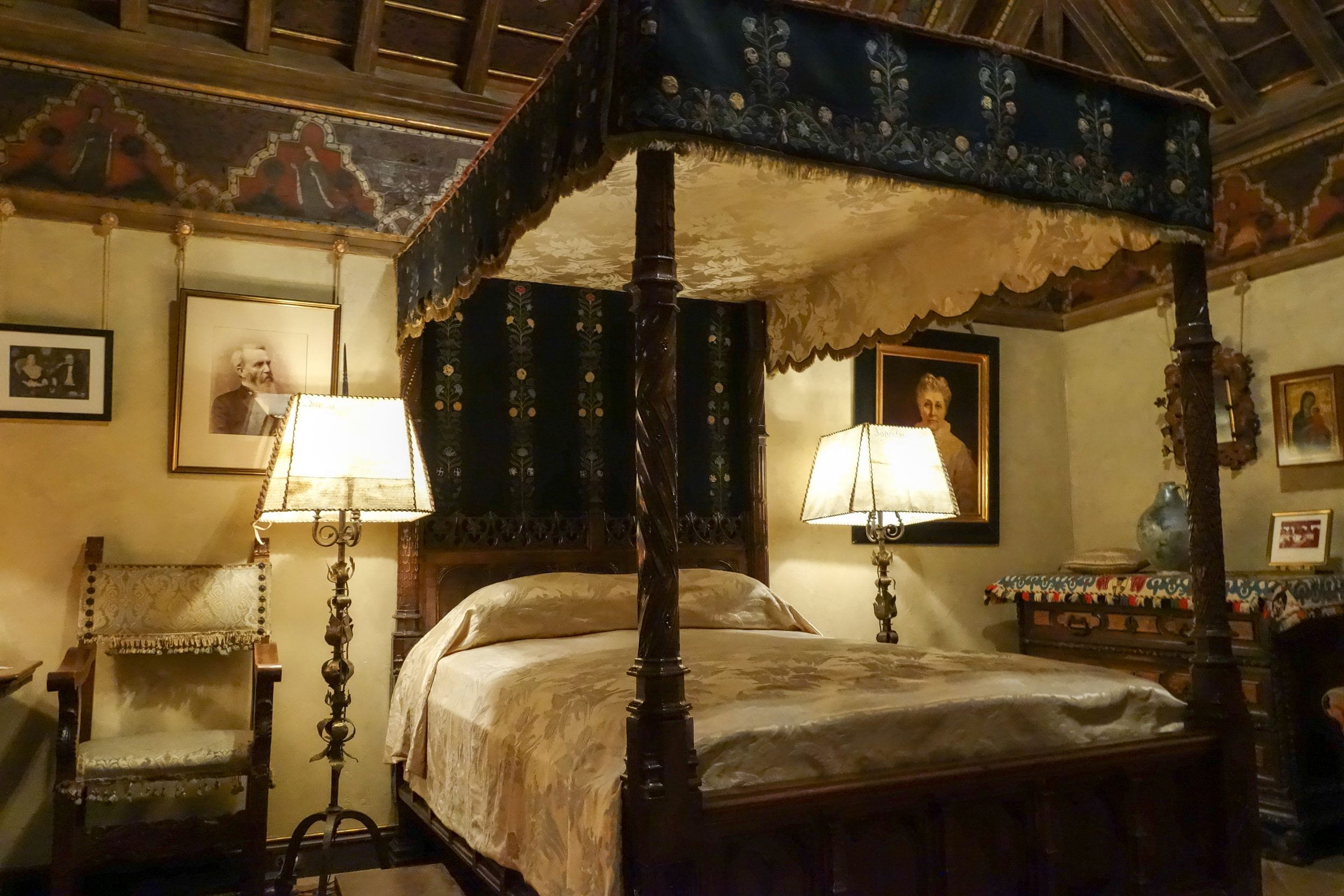 Mr. Hearst’s own private Gothic Suite
