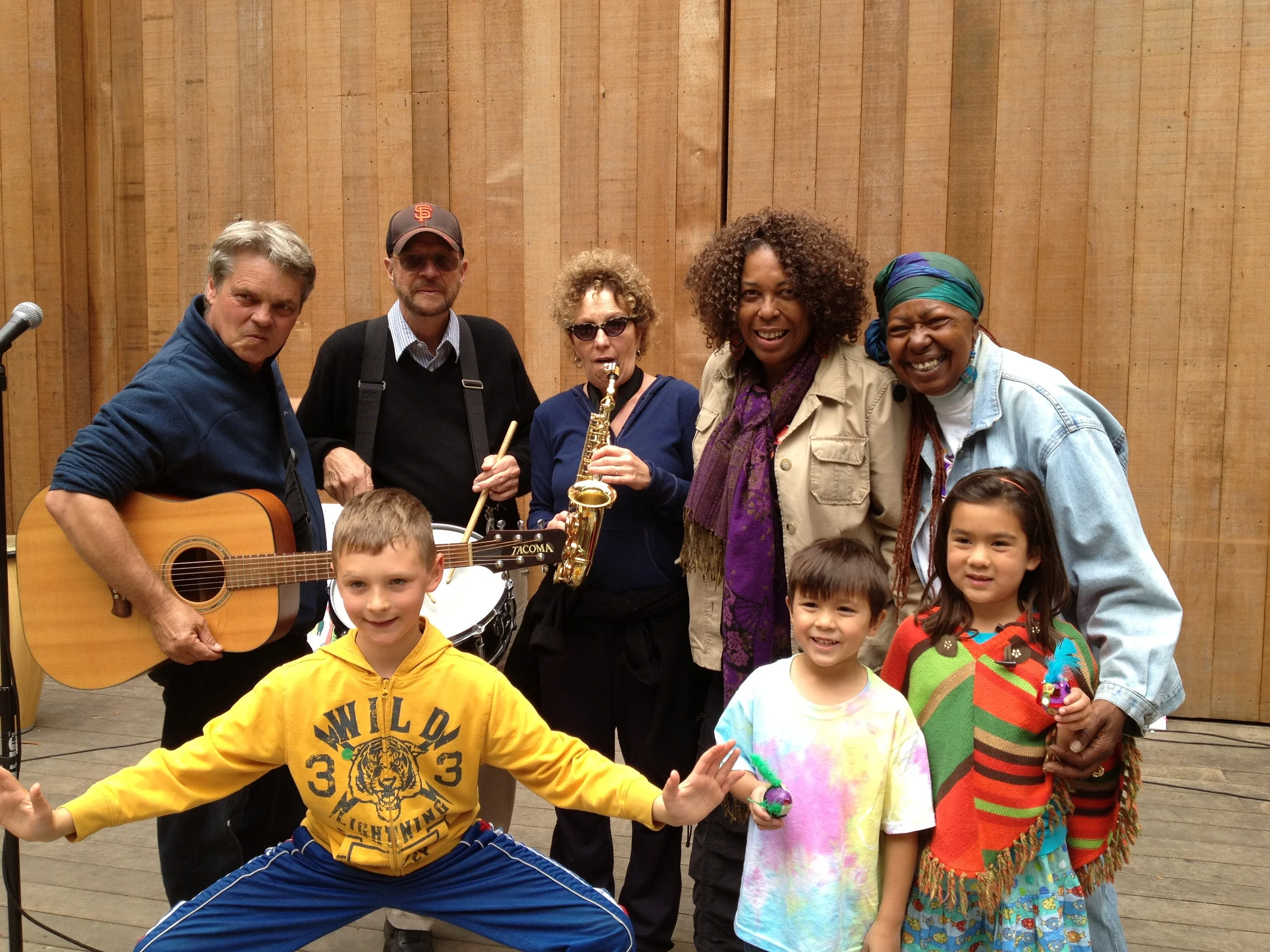 Chelle and Friends at Kids Day