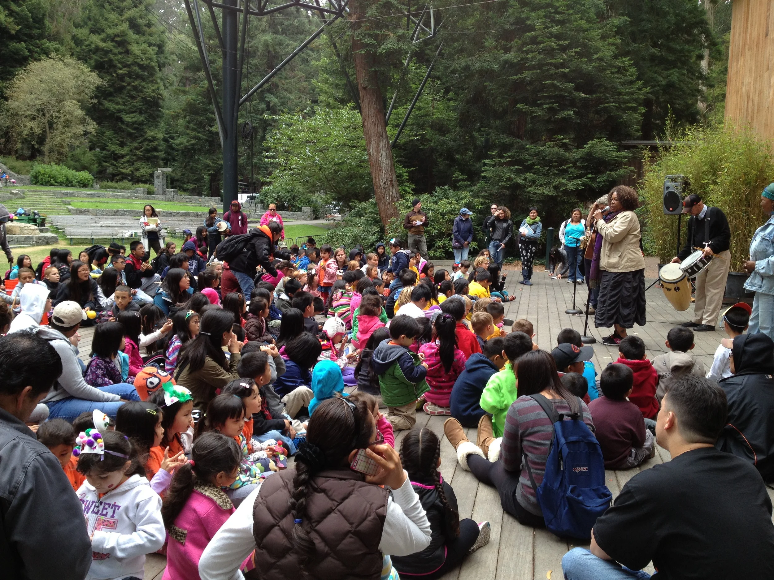 Chelle and Friends at Kids Day