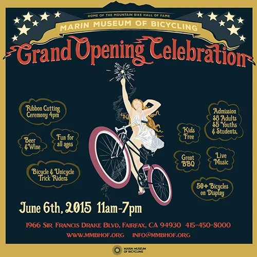 The Marin Museum Of Bicycling Grand Opening Celebration