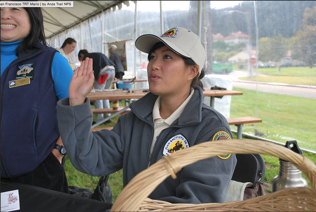 Swearing in a JR Ranger