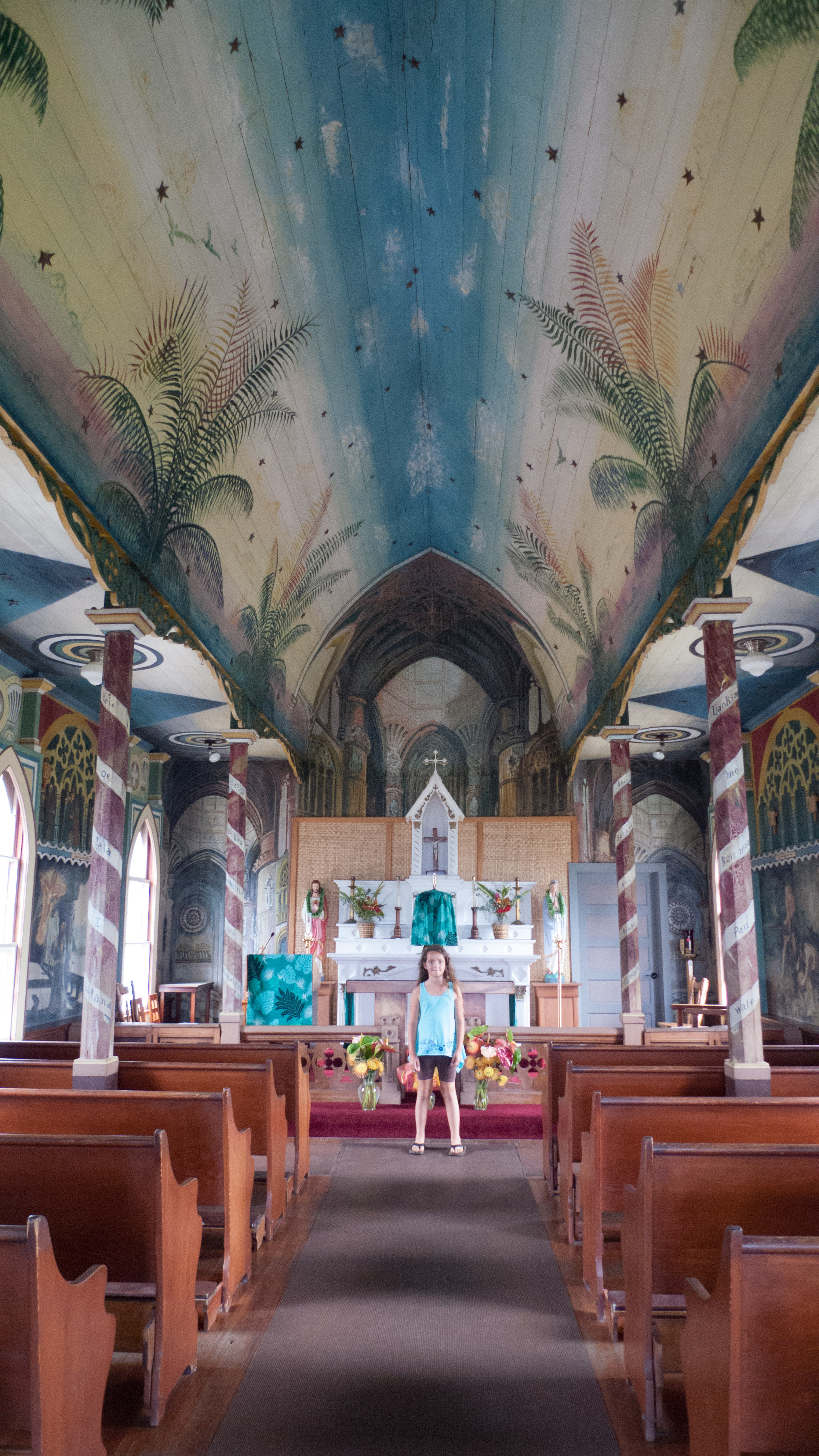 Painted Church in Captain Cook