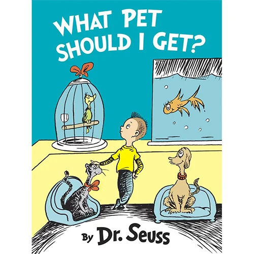 &quot;What Pet Should I Get?&quot; By Dr. Seuss Hits The Shelves This week
