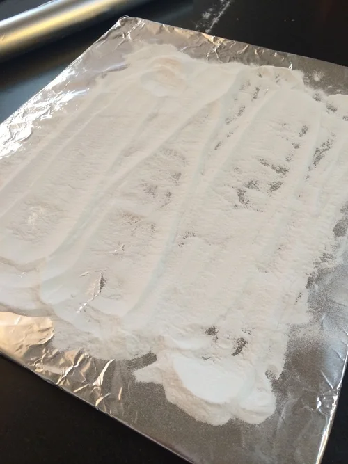 baked baking soda