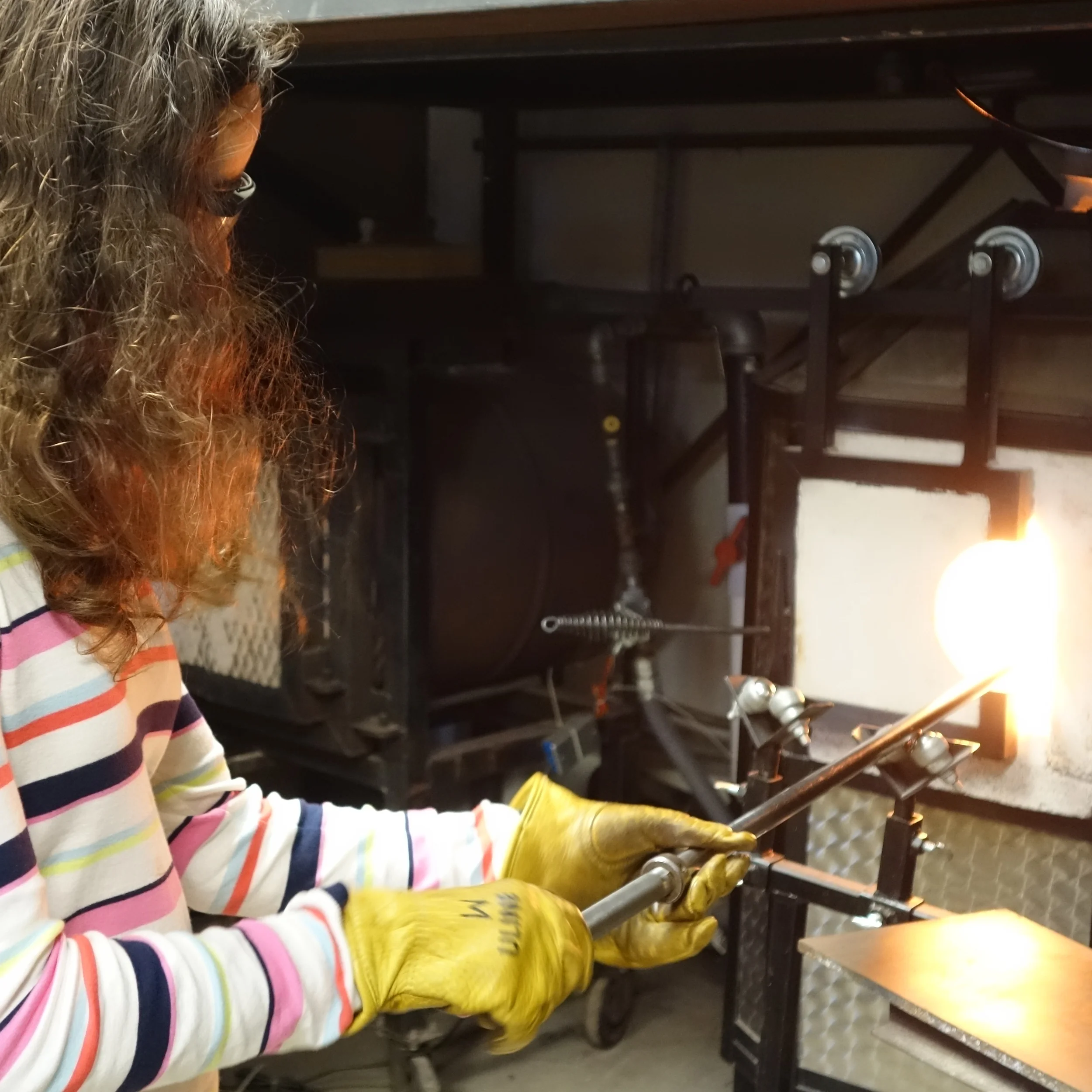 Playing With Fire: Glass Blowing Pumpkins for Tweens and Teens 