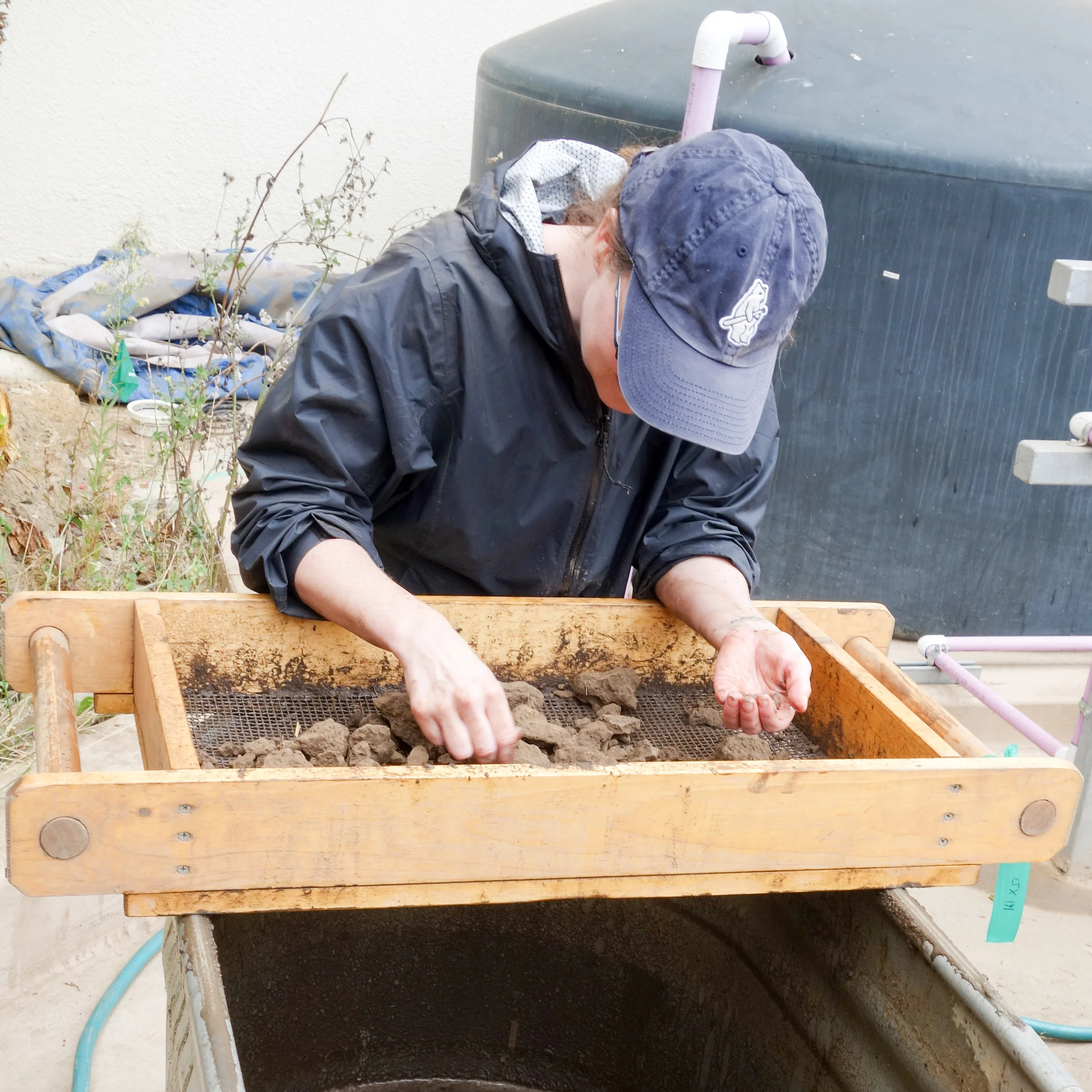 Hands on the Past at the Presidio Archeology Lab