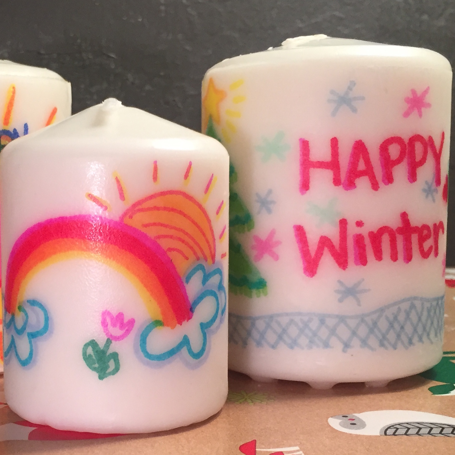 Let's Craft with ARTifact: Candle Decorating