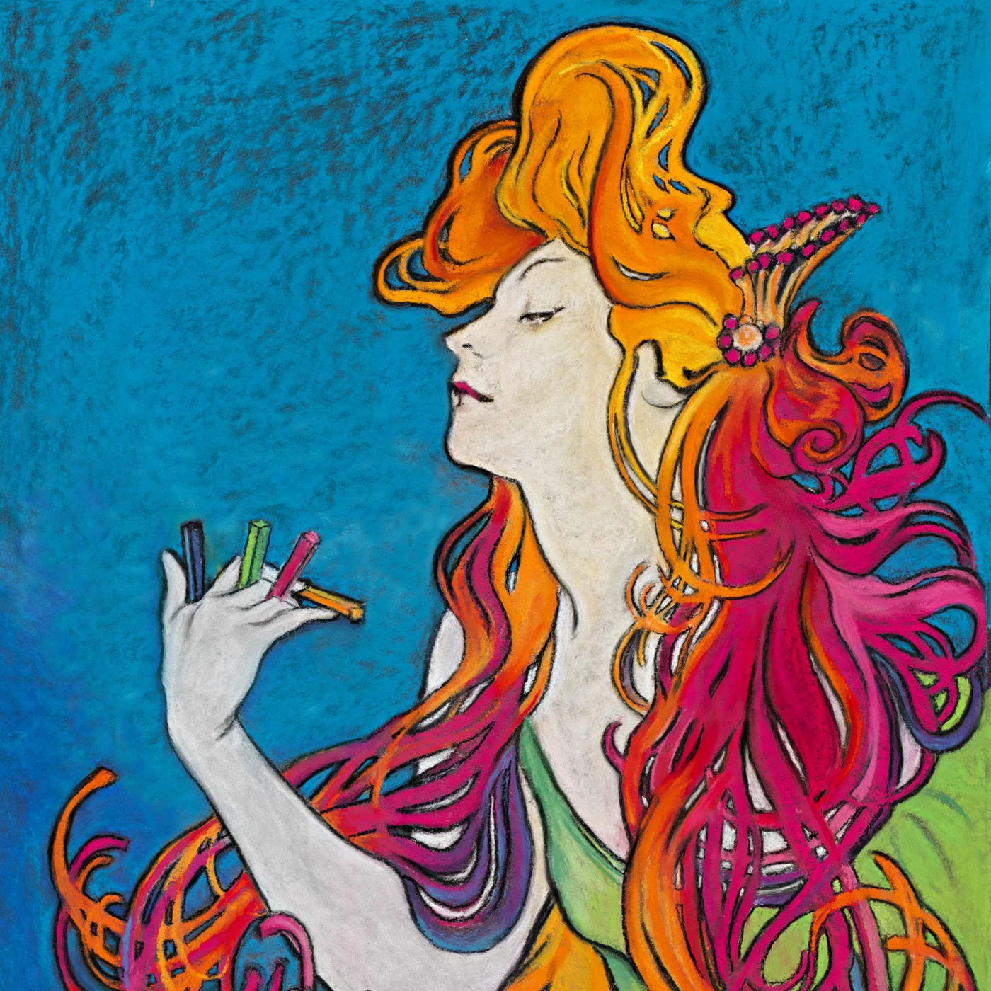 Italian Street Painting Marin presents The Summer of Love: An Art and Music Experience!