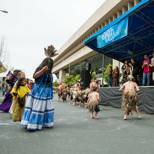 Earth Day On Stage at Courthouse Square