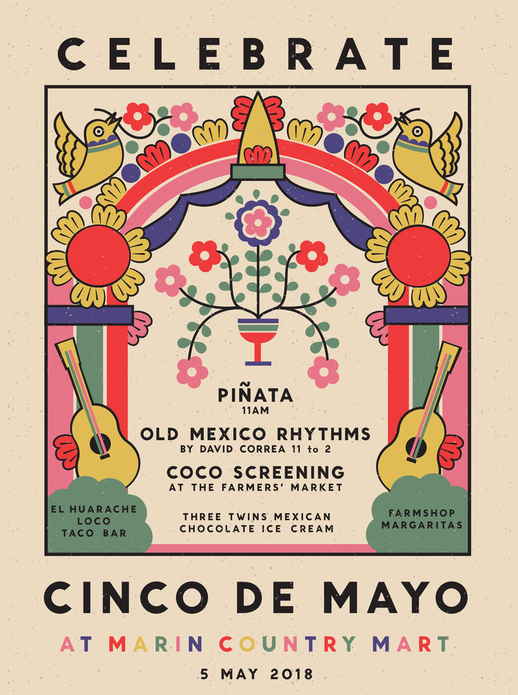 Larkspur: Cinco de Mayo at the Marin Country Mart