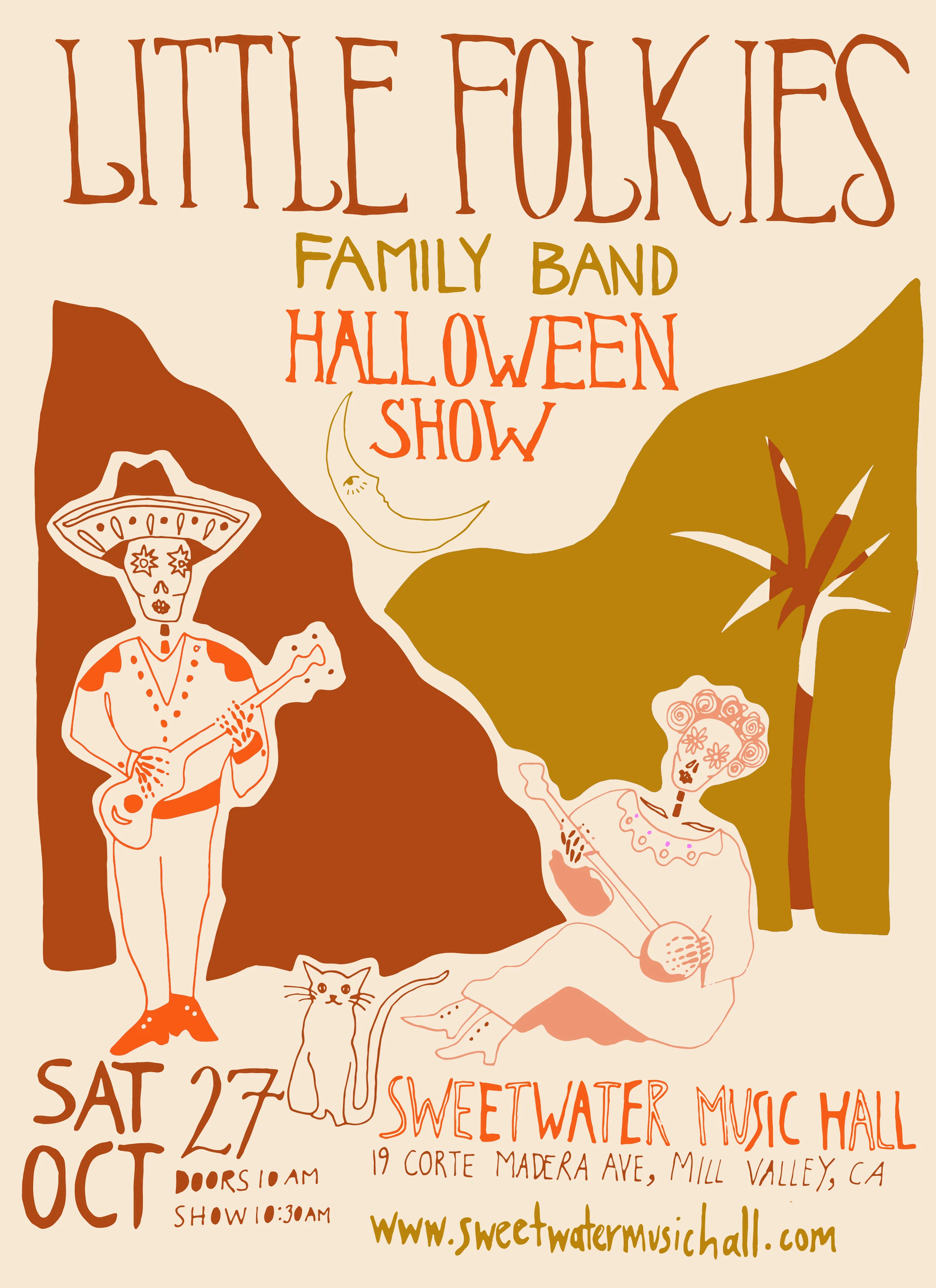 WIN 3 Tickets to See Little Folkies Halloween Show at Sweetwater