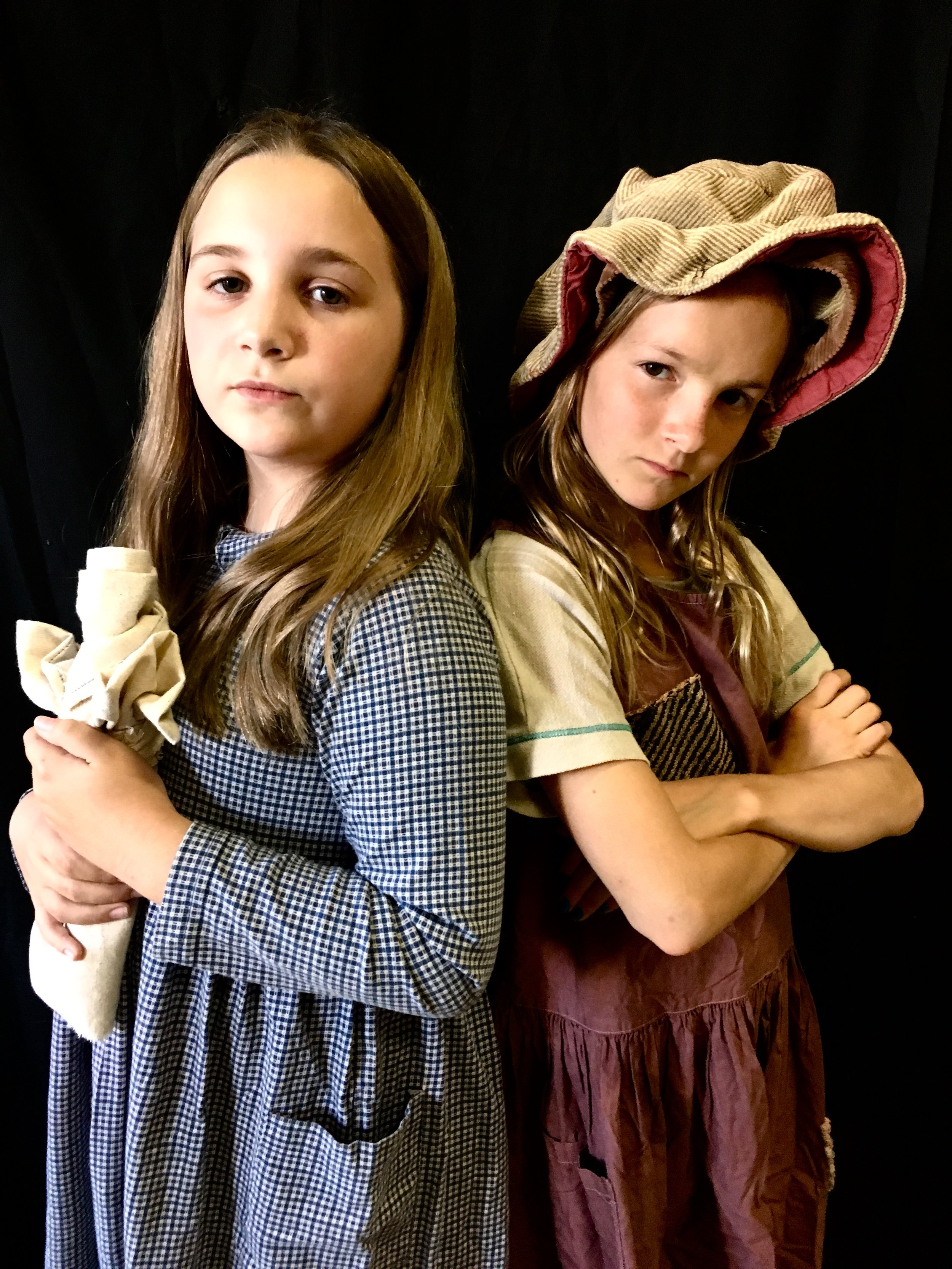 Lucy Shalhoup & Holland Vigneaud alternating in the roles of Little Cosette and Young Eponine.