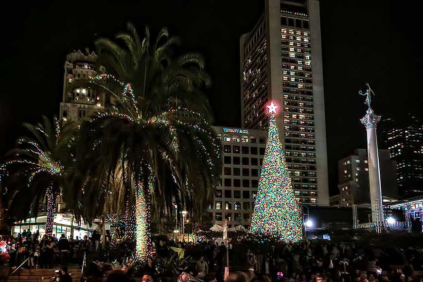 Macy's Annual Great Tree Lighting Ceremony