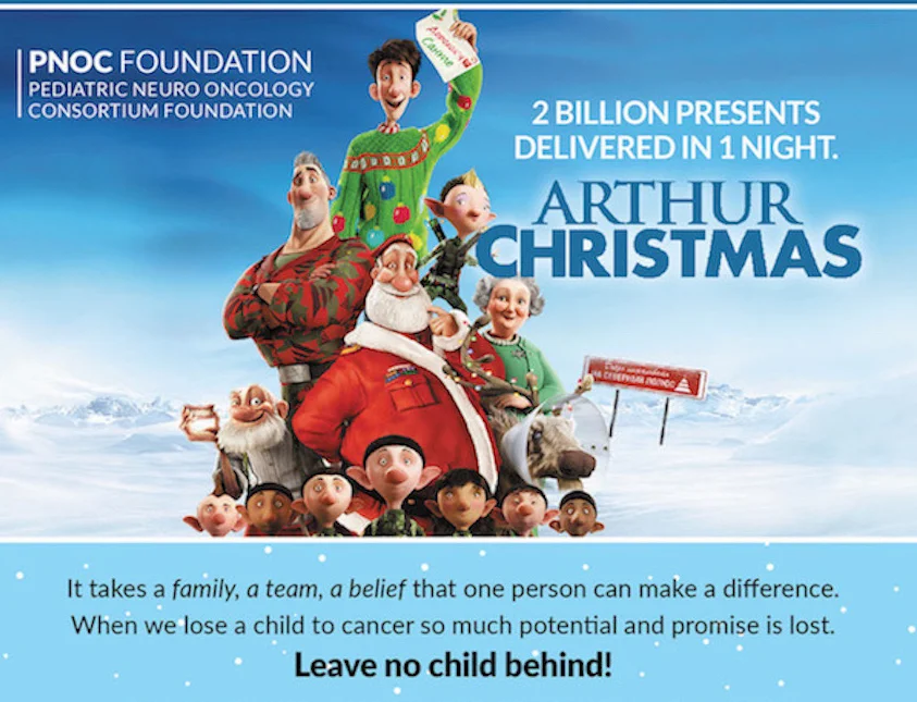 PNOC Foundation Holiday Fundraiser for Pediatric Brain Cancer&nbsp;
