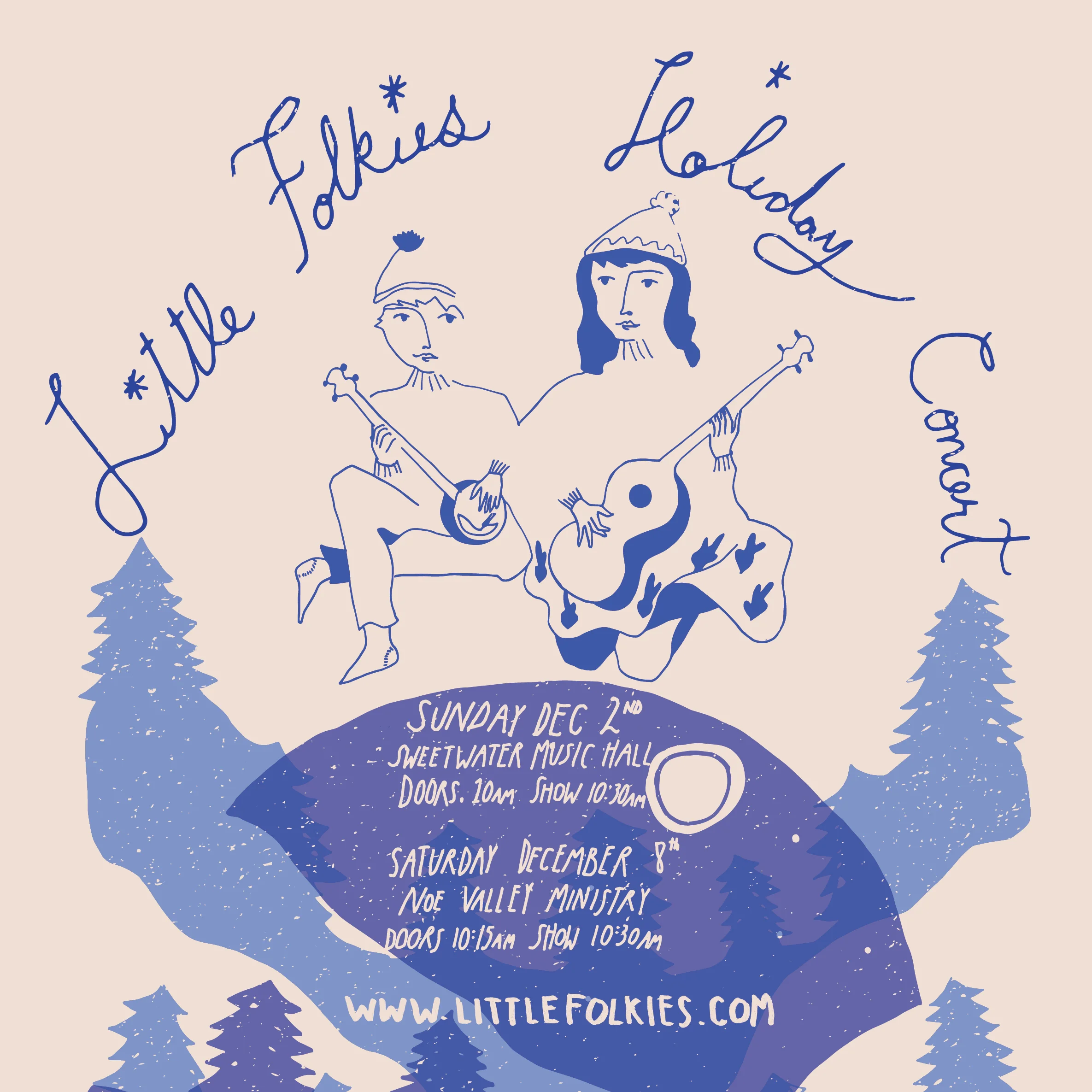 GIVEAWAY: Little Folkies Family Band Holiday Concerts 2018