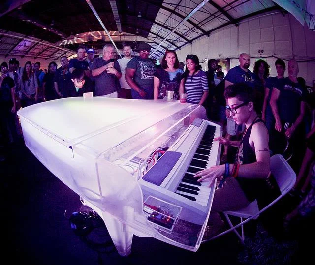 Special Winter Solstice performance by Luminescent Grand (the world's first synesthesia piano)