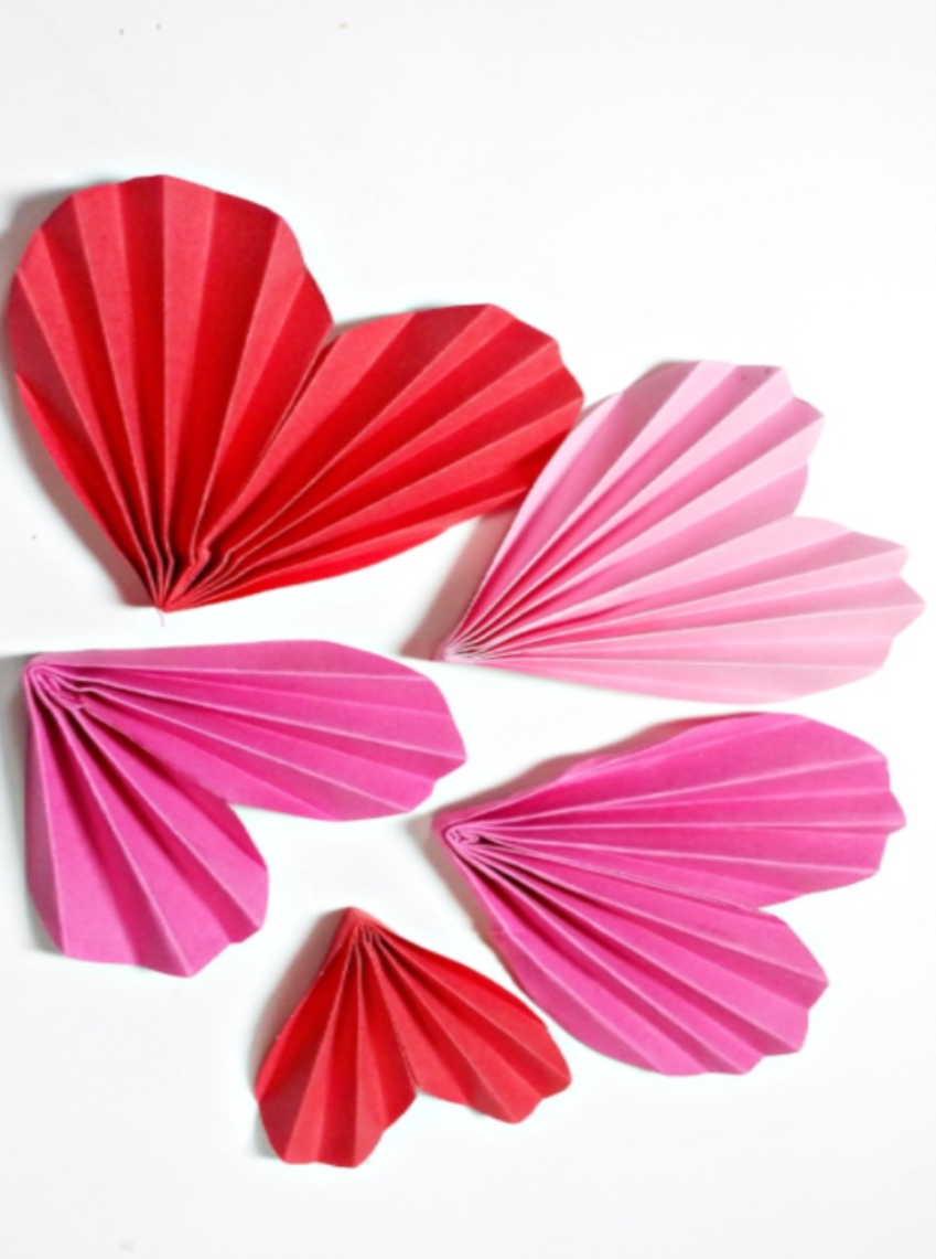 Origami Valentines with Tas Bringas