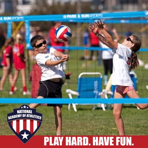 Bump, Set, Spike Grass Volleyball Summer